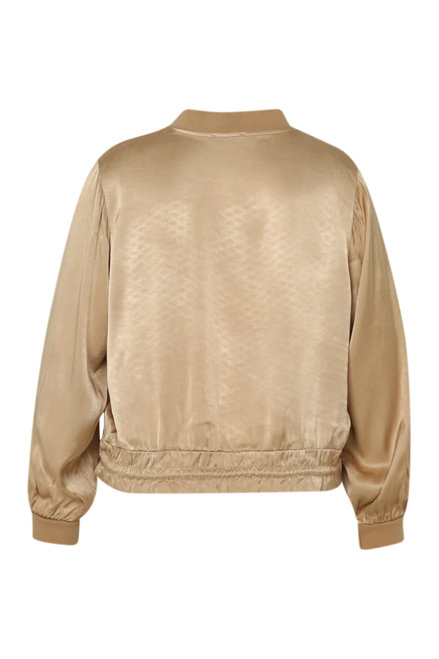 Bomber unicolor in viscose met satijnen effect - Image 22