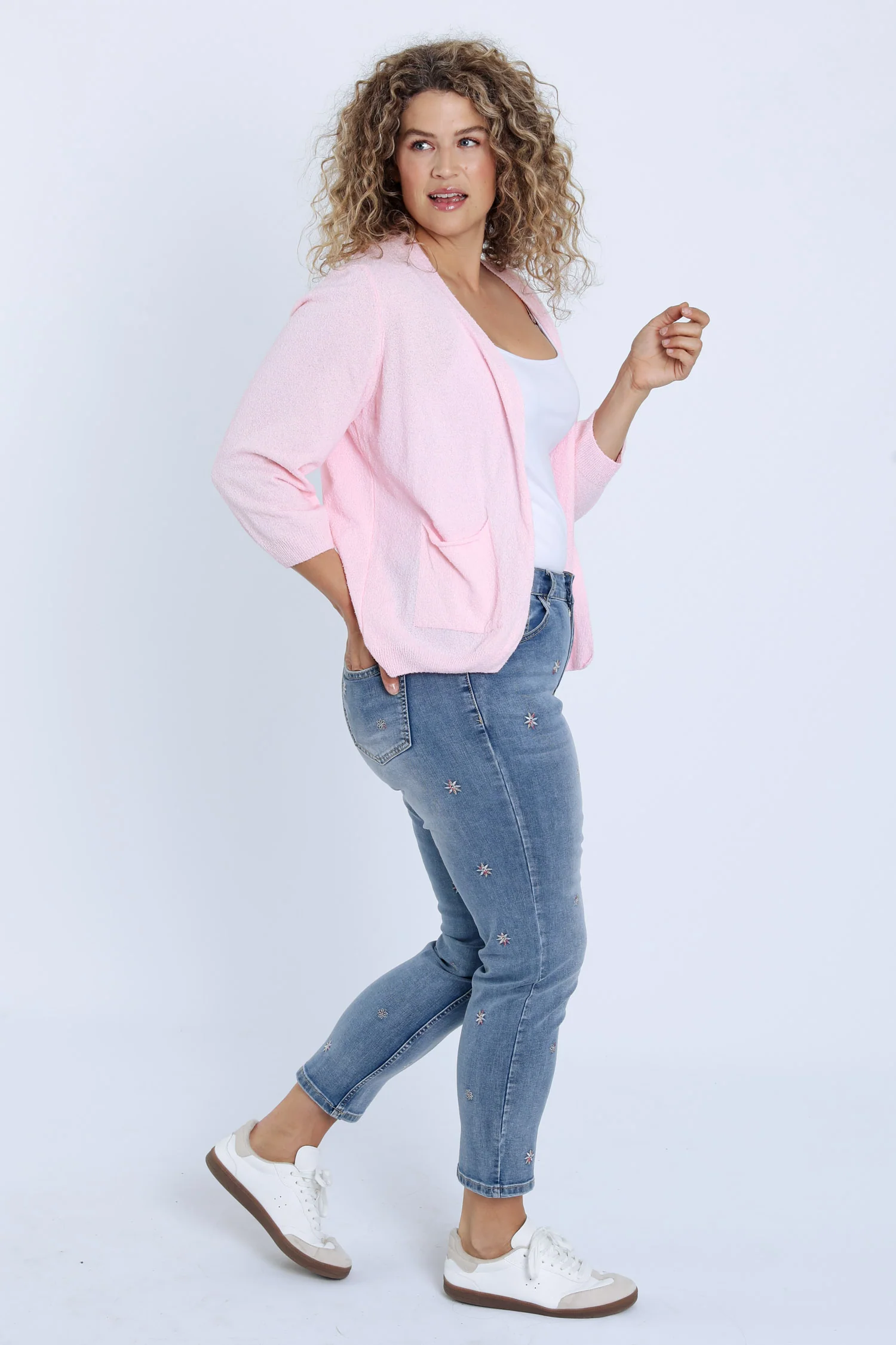 Cardigan met uni zakken - Image 9