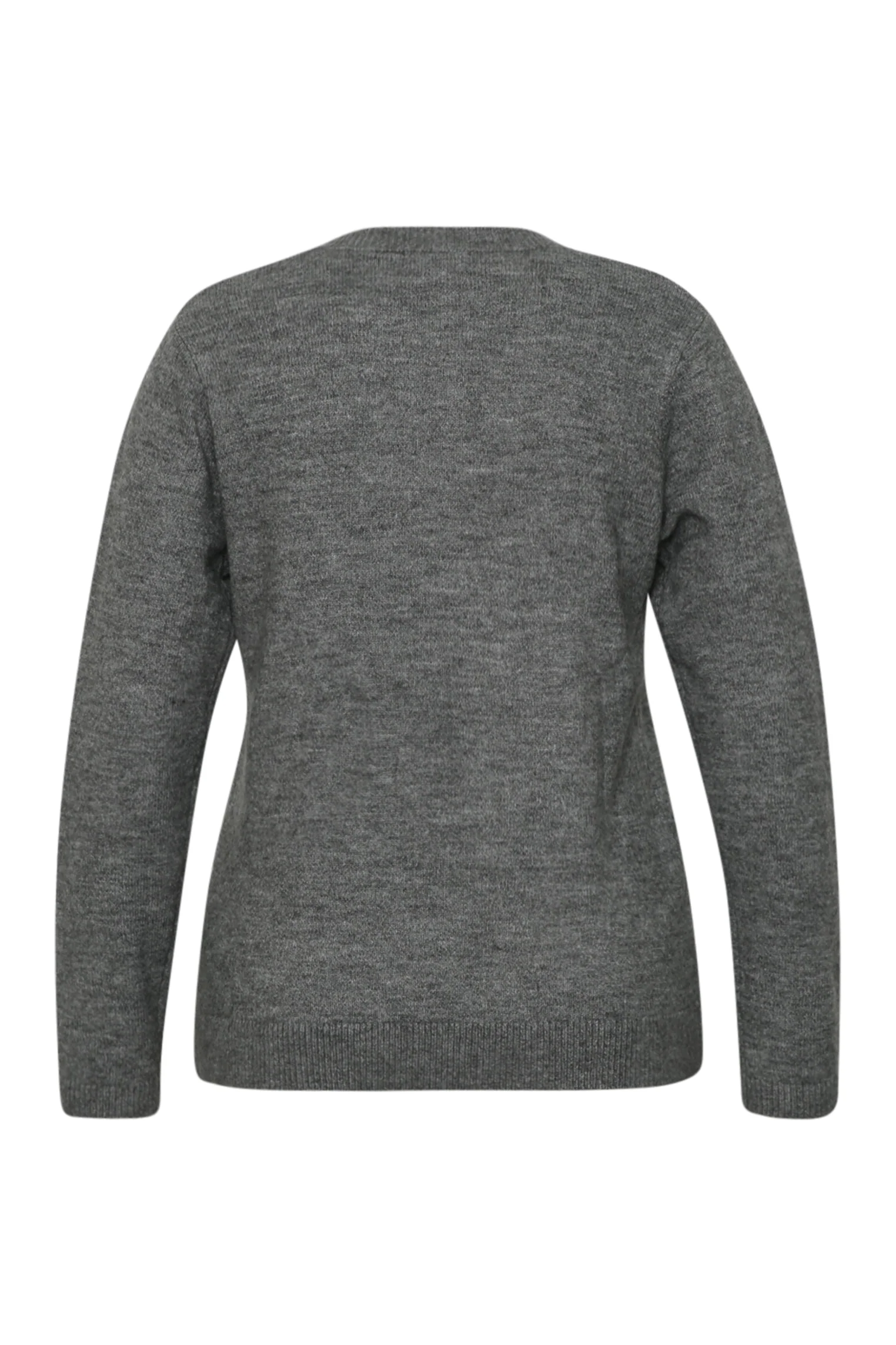 Effen cardigan met knopen en ruches - Image 17
