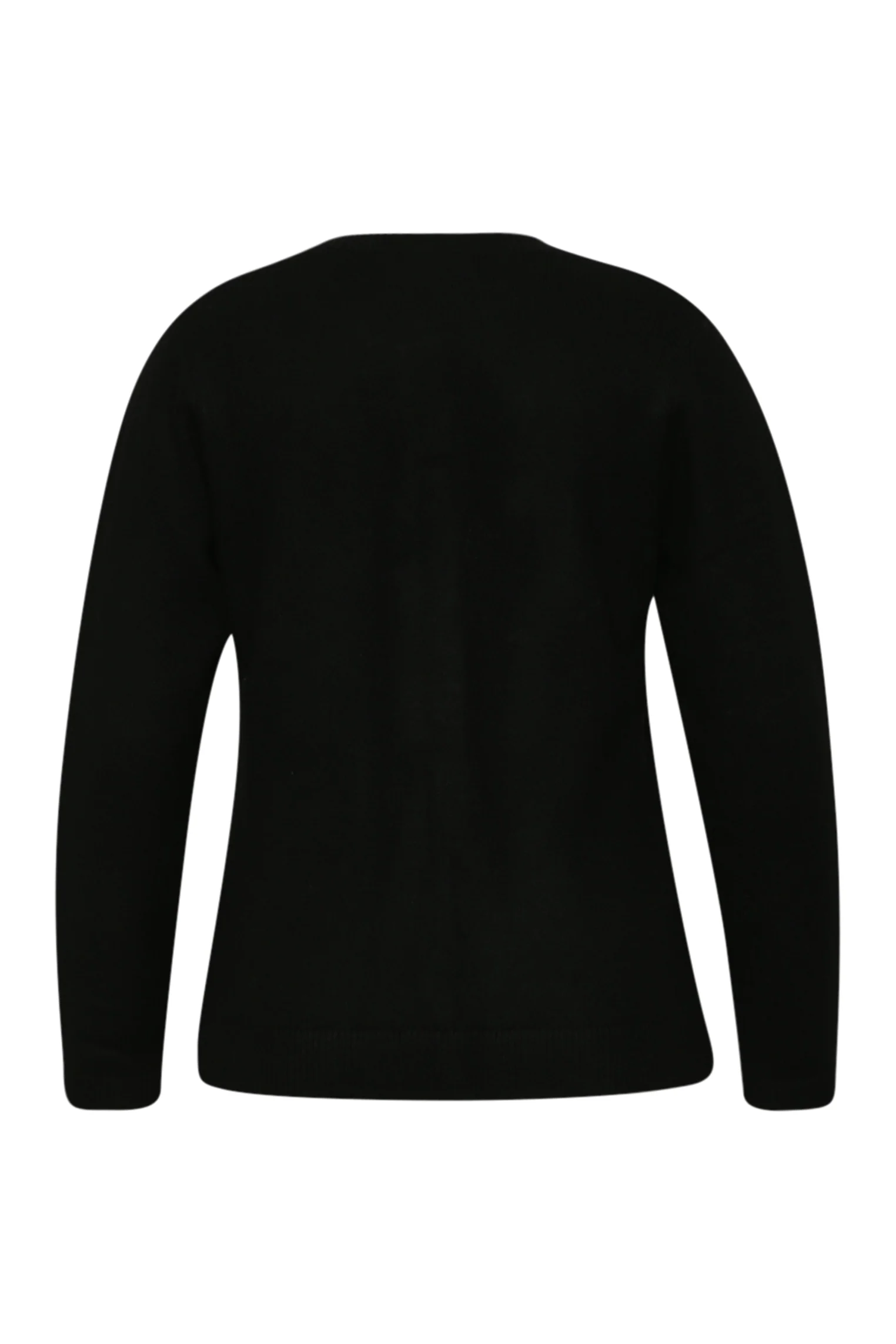 Effen cardigan met knopen en ruches - Image 9