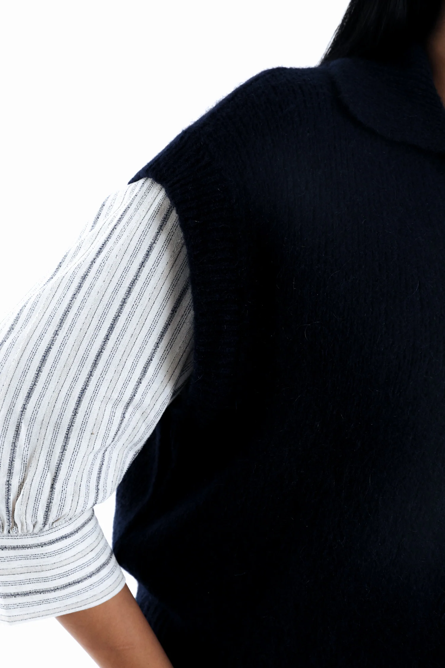 Effen korte cardigan - Image 5
