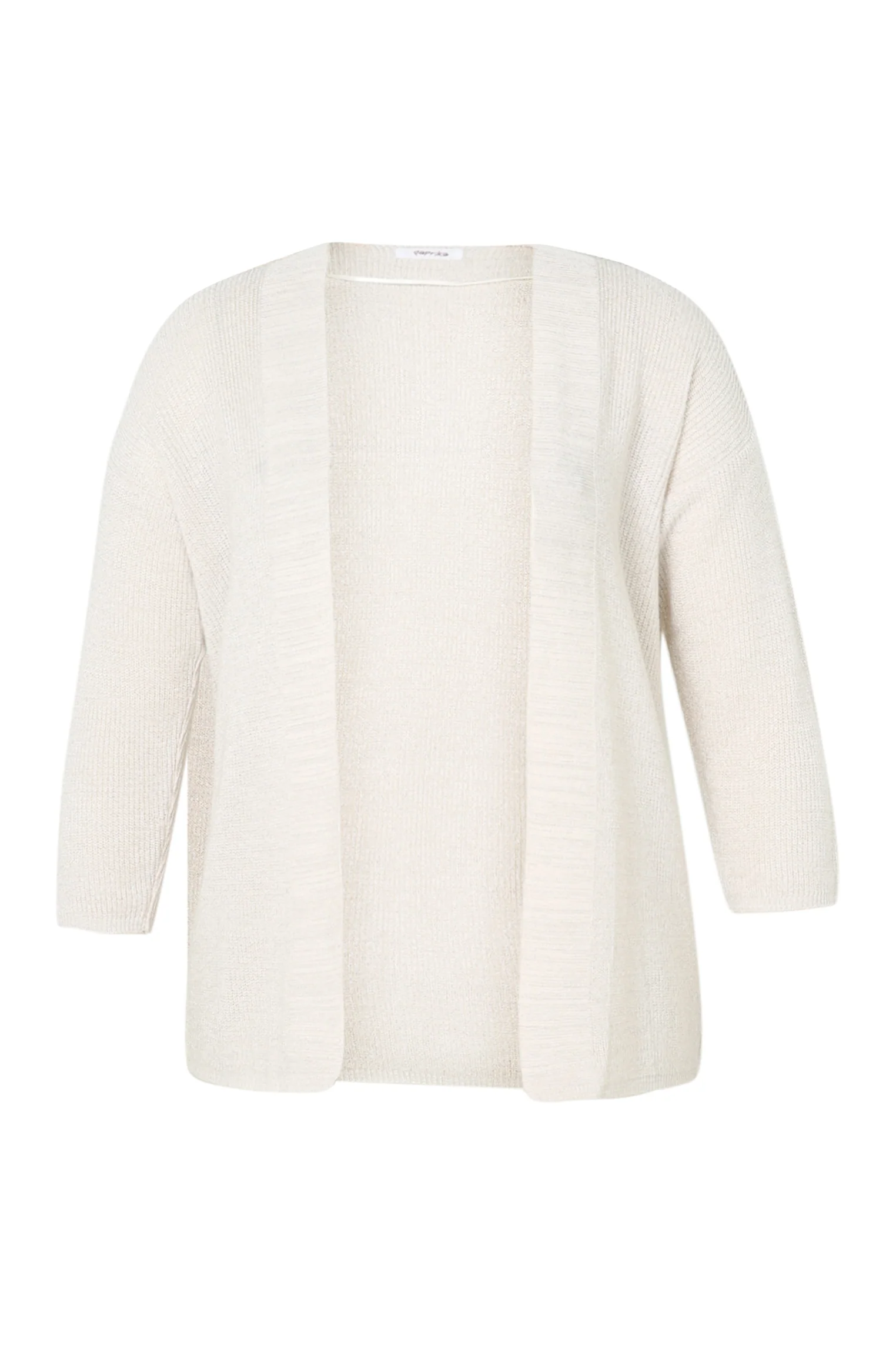 Korte, effen cardigan in viscose met lurex - Image 21