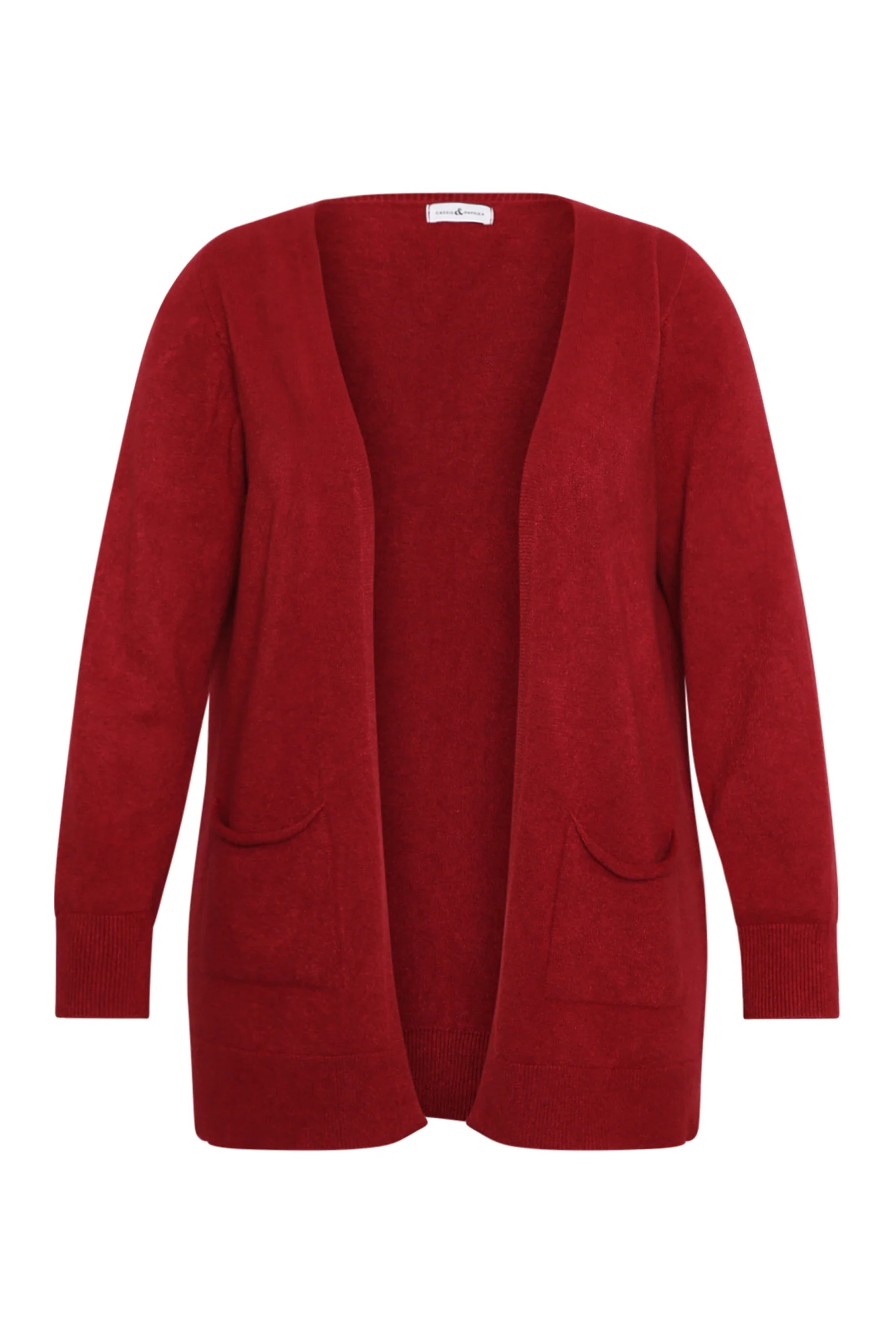 Cardigan in effen viscose - Image 6