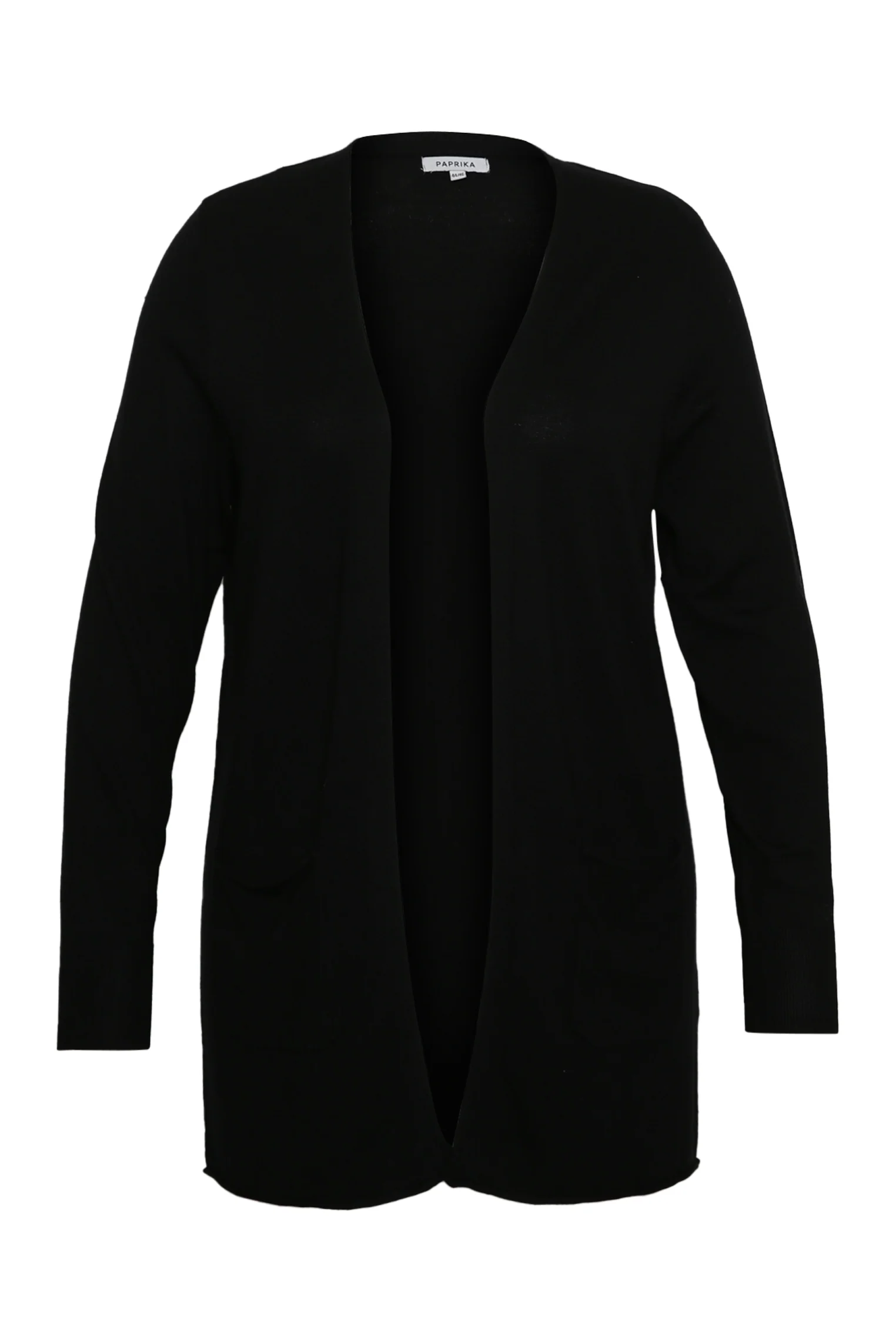Dunne effen viscose cardigan - Image 10
