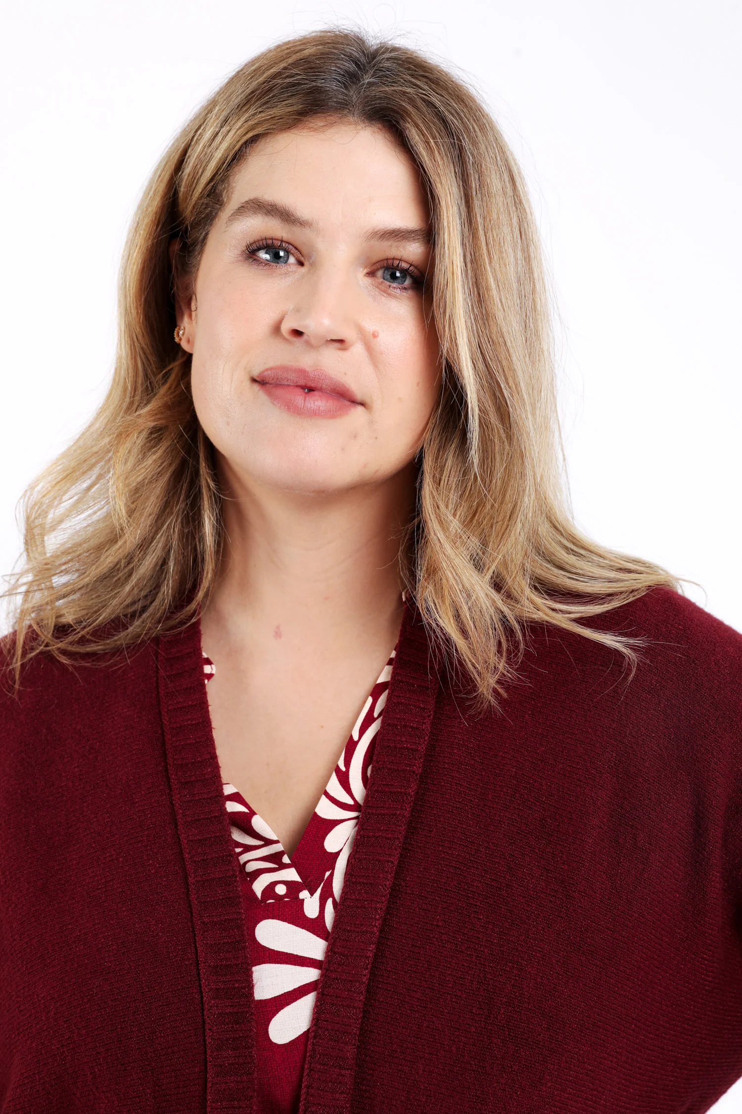 Lange cardigan in effen viscose - Image 3