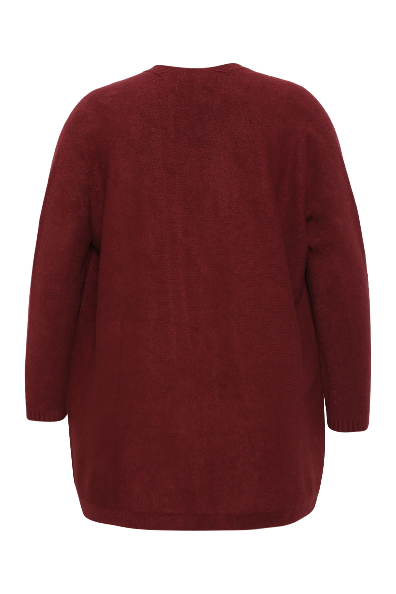 Lange cardigan in effen viscose - Image 7