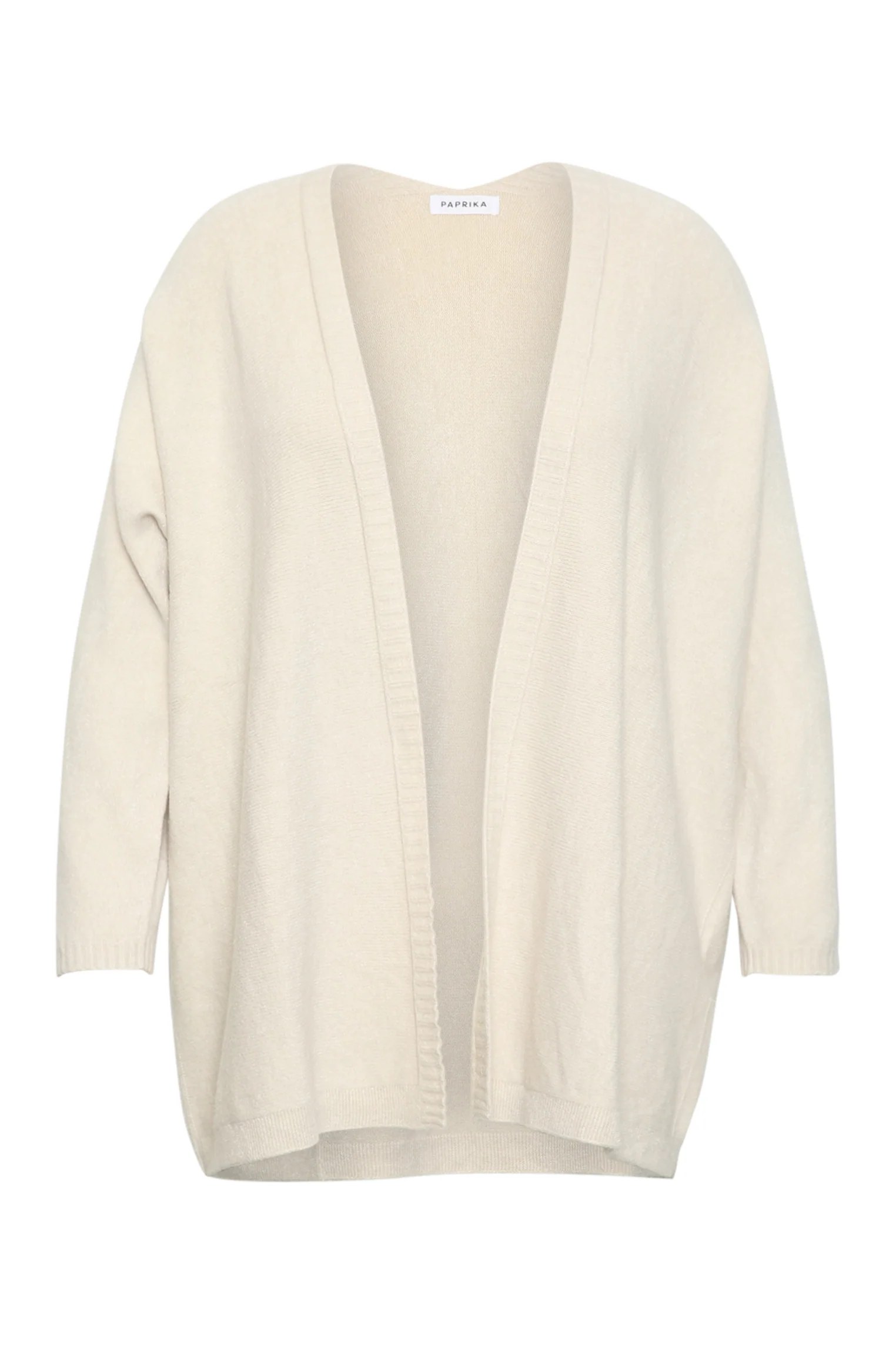 Lange cardigan van effen viscose - Image 6