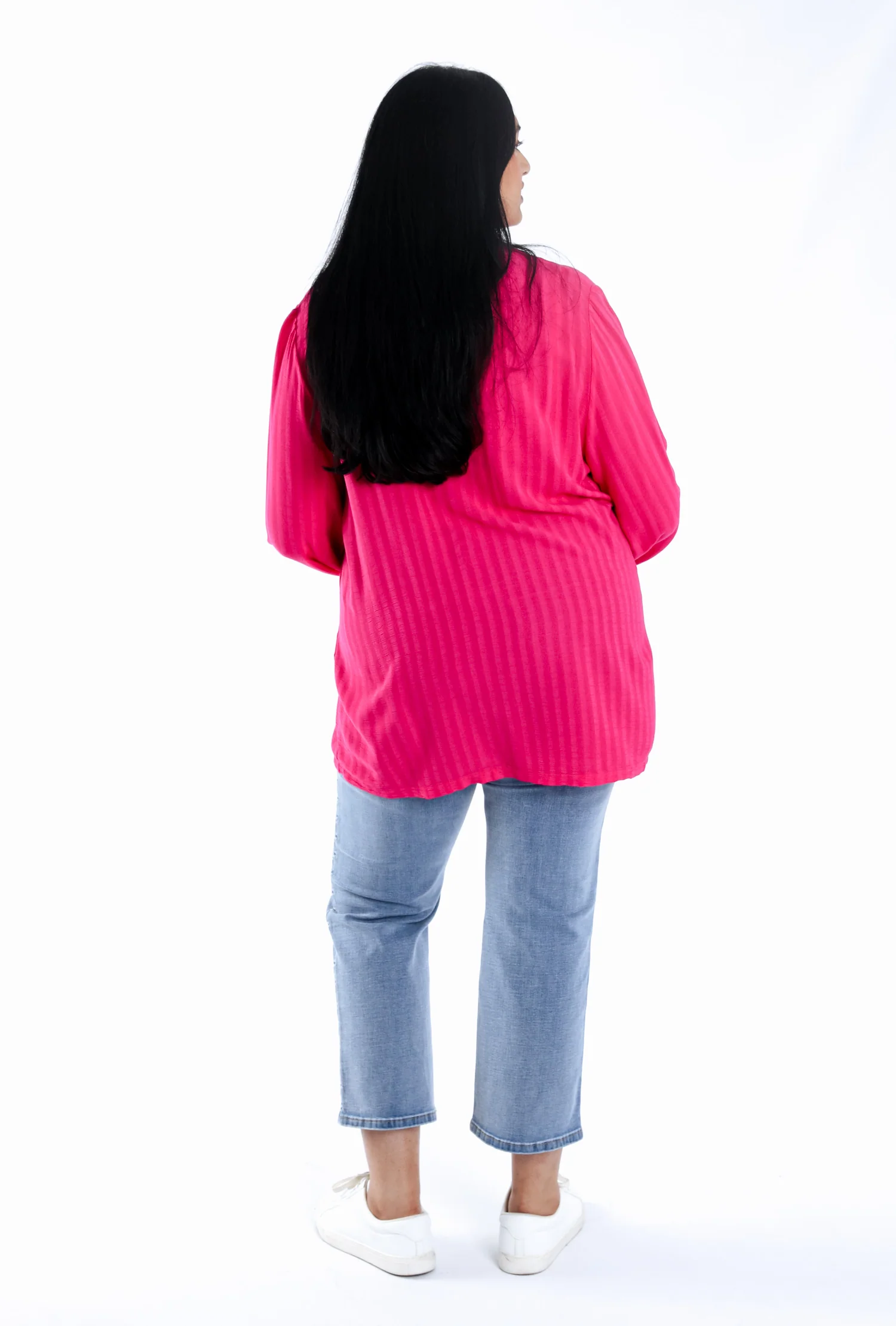 Effen viscose overhemd - Image 2