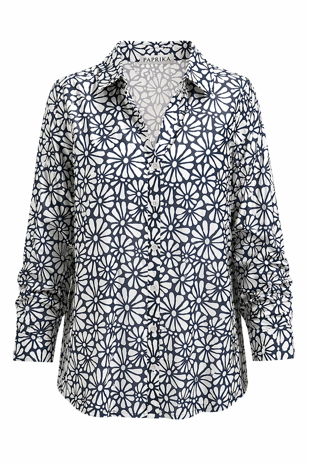 Blouse van katoen met bloemenprint - Image 10