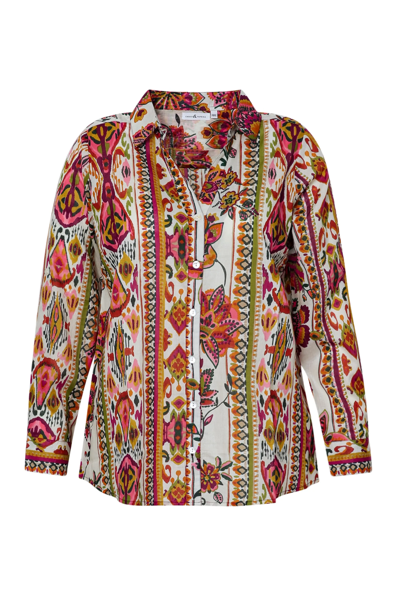 Blouse van katoen met Indiase bloemenprint - Image 10