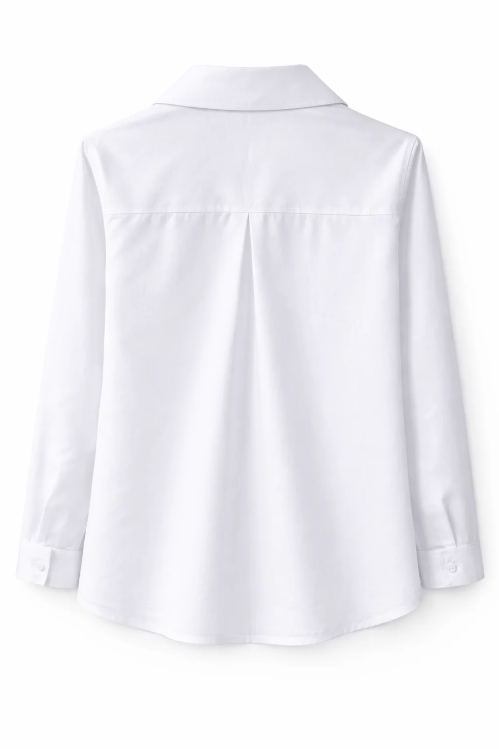 Blouse van effen katoen - Image 10