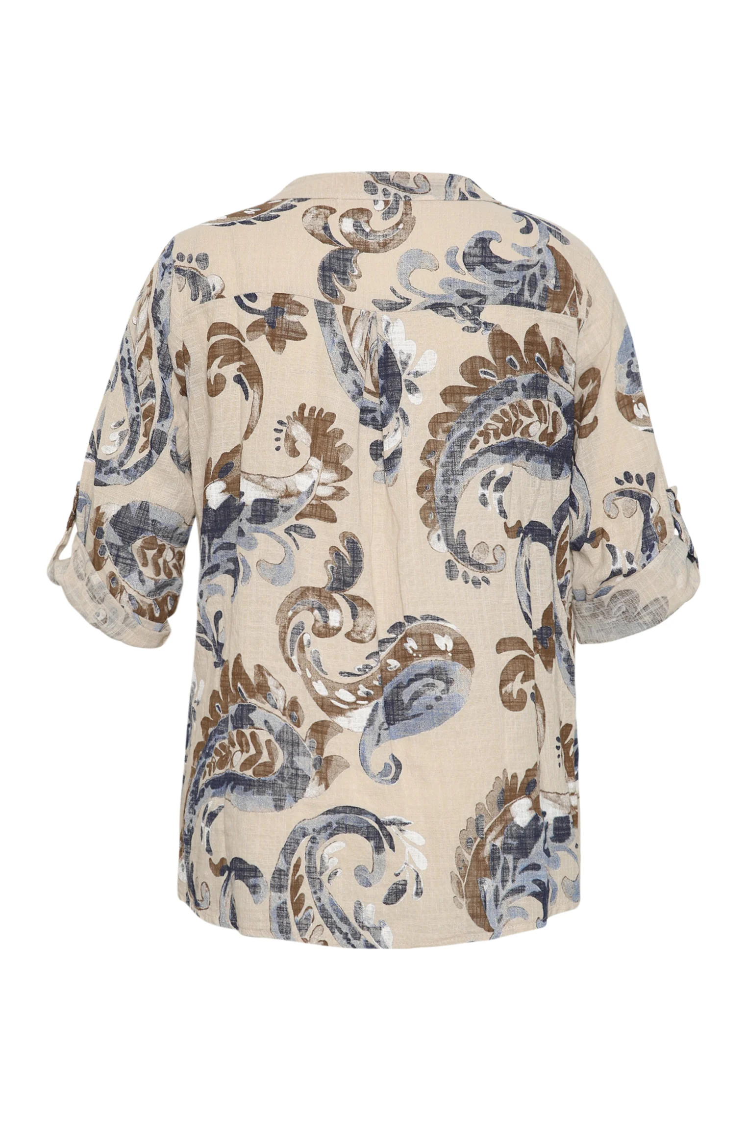 Blouse van katoengaas met paisleyprint - Image 11