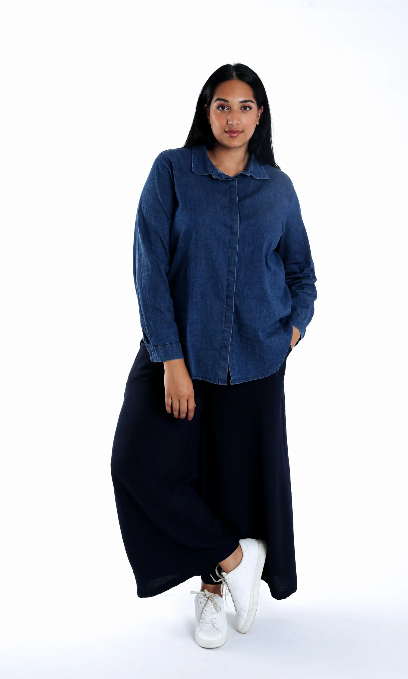 Blouse van spijkerstof - Image 6