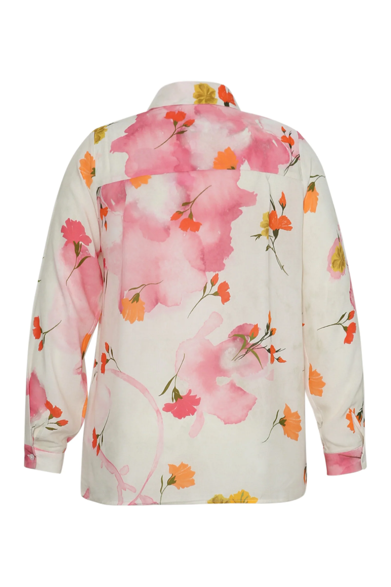 Blouse van bedrukte viscose met bloemenprint - Image 11