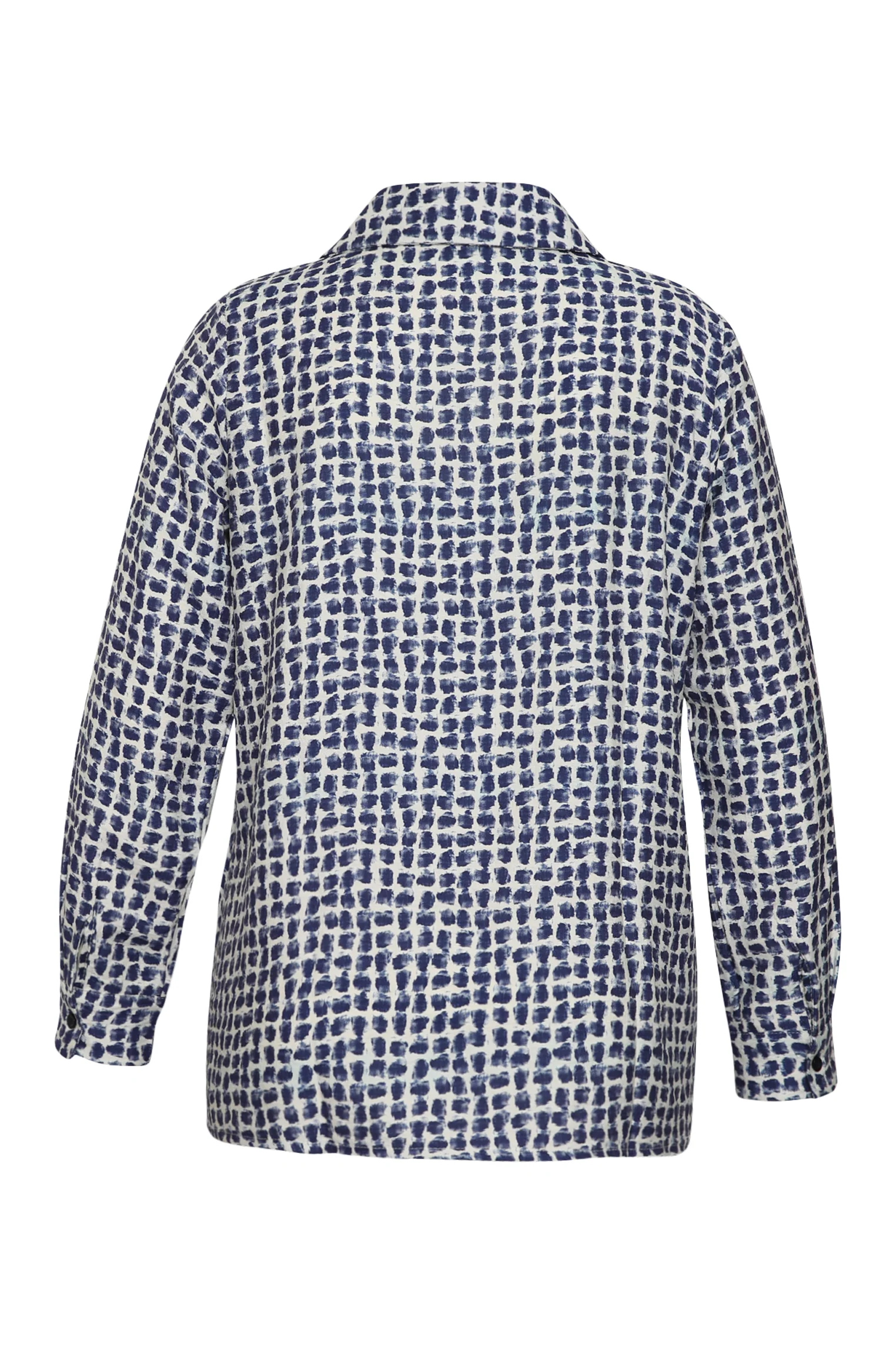 Blouse van viscose met grafische print - Image 10