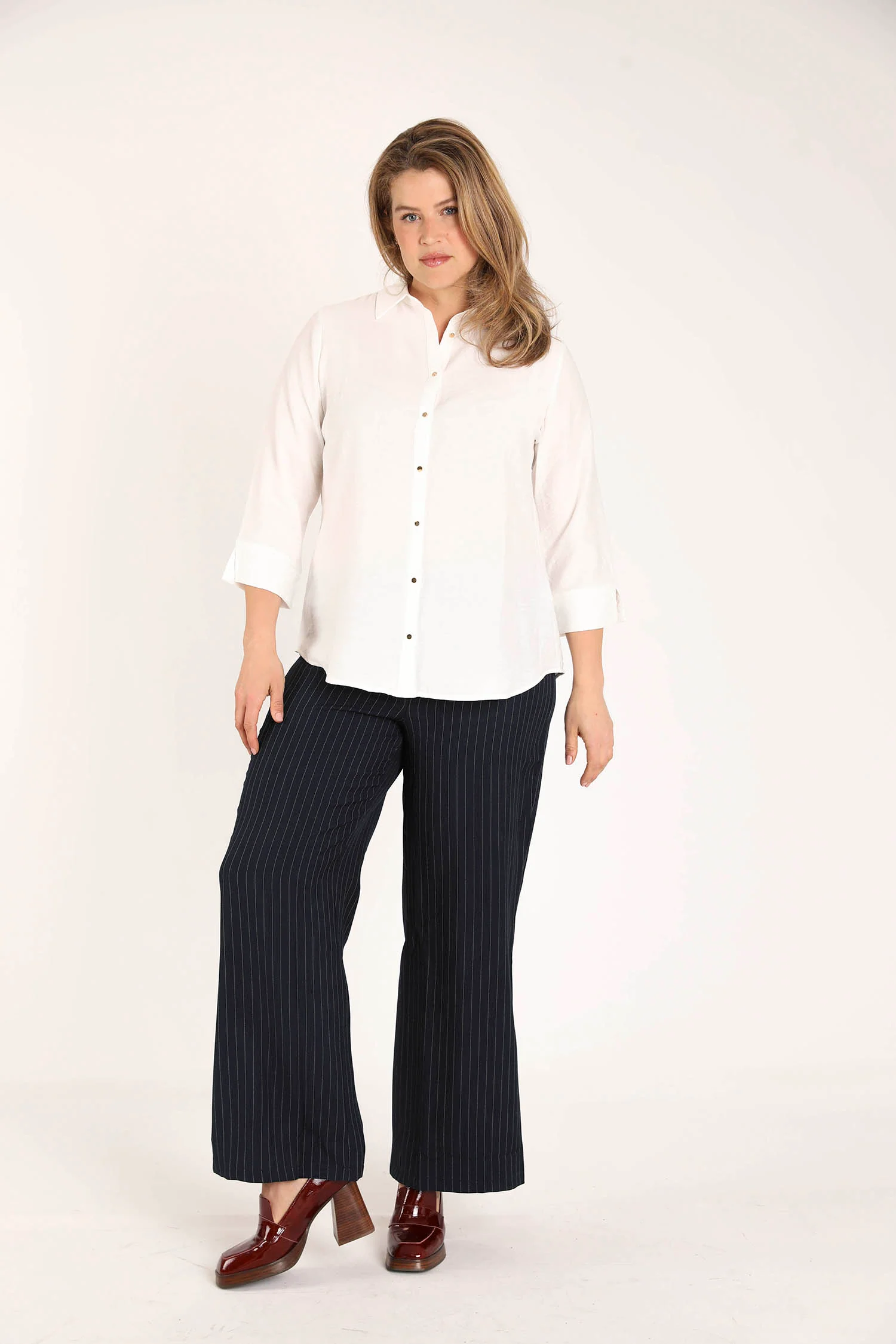 Effen viscose blouse - Image 9