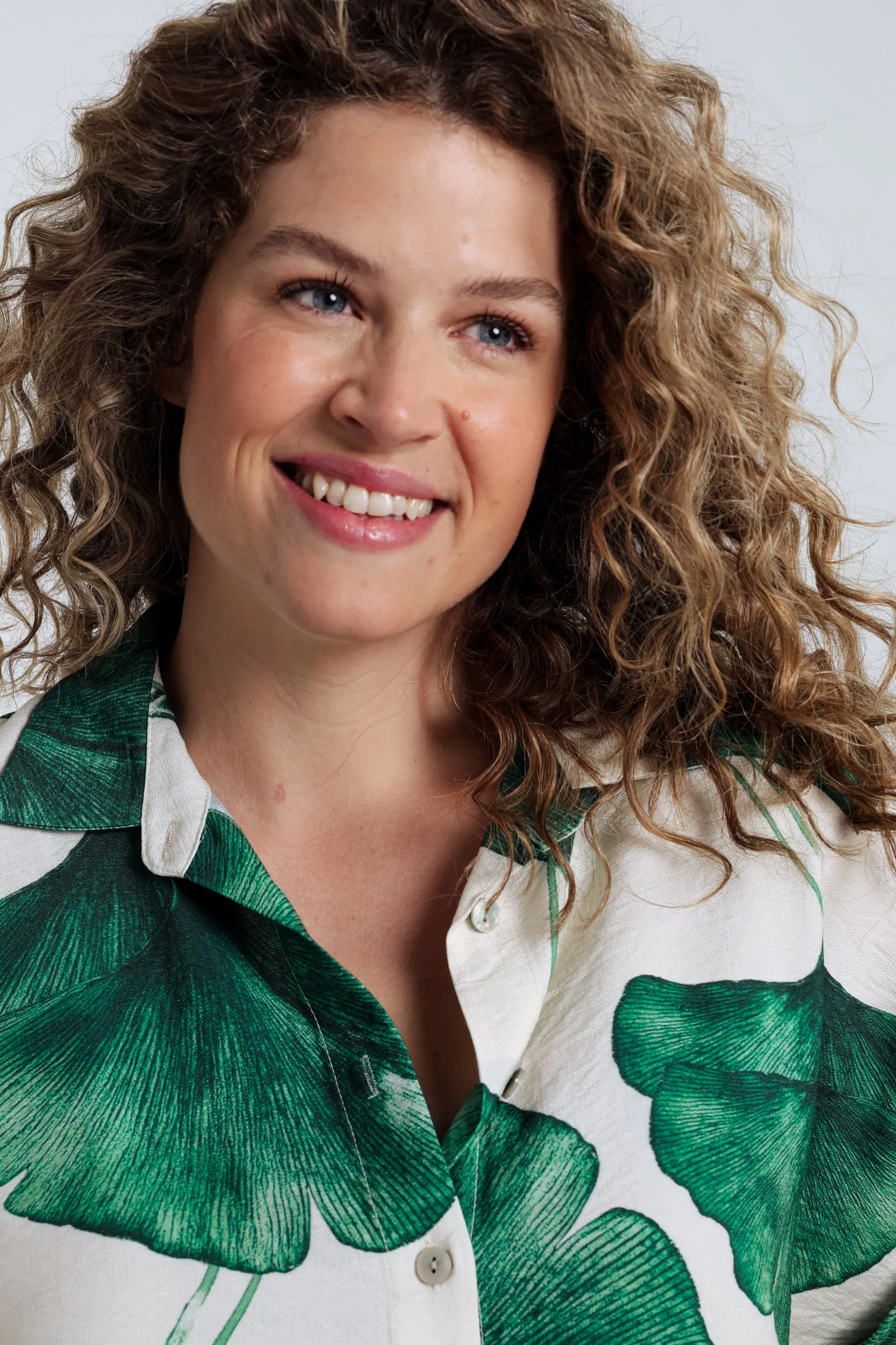 Blouse met bladerenprint - Image 25