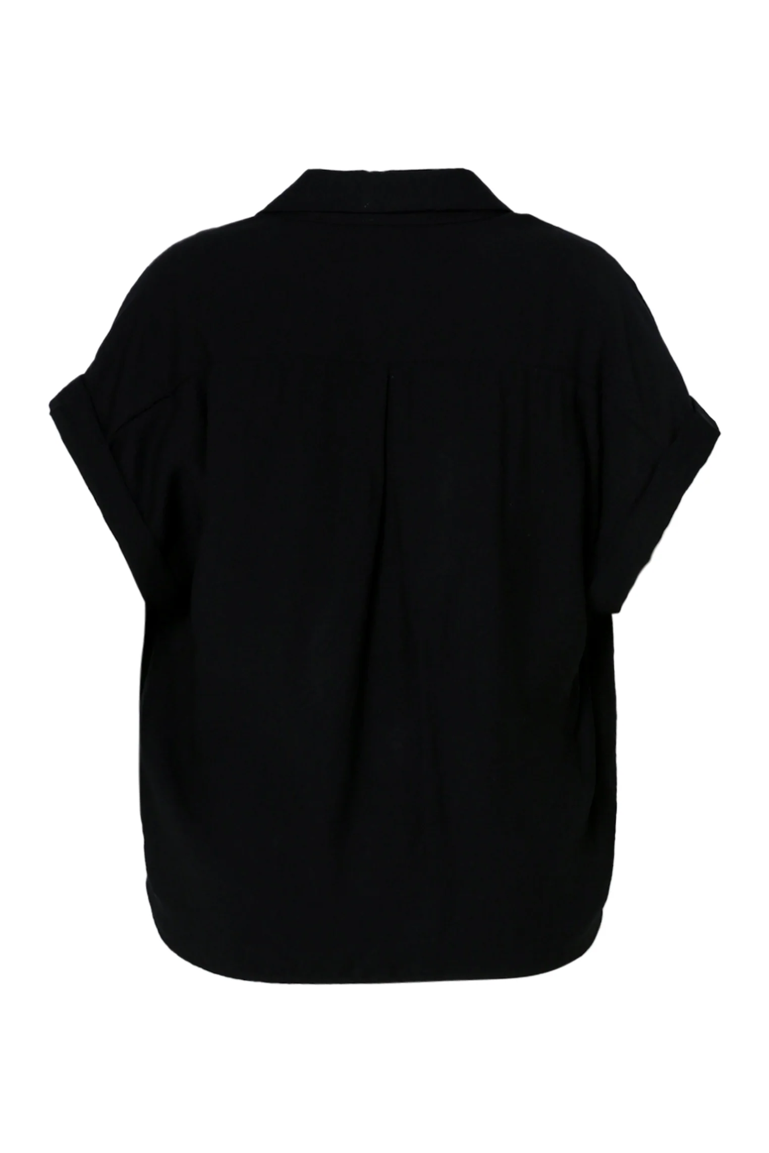 Knopenblouse van effen viscose - Image 11