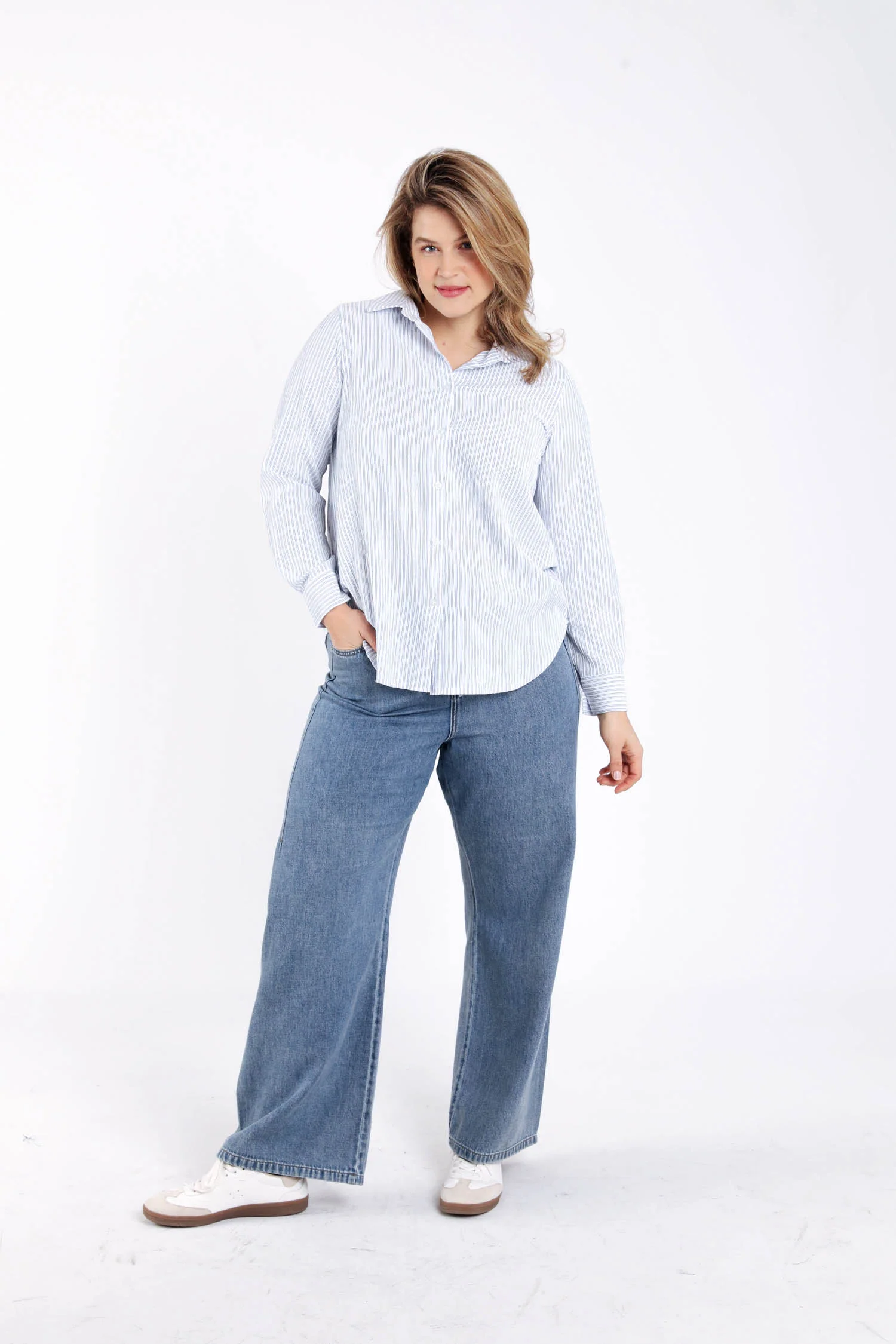 Gestreepte blouse - Image 7