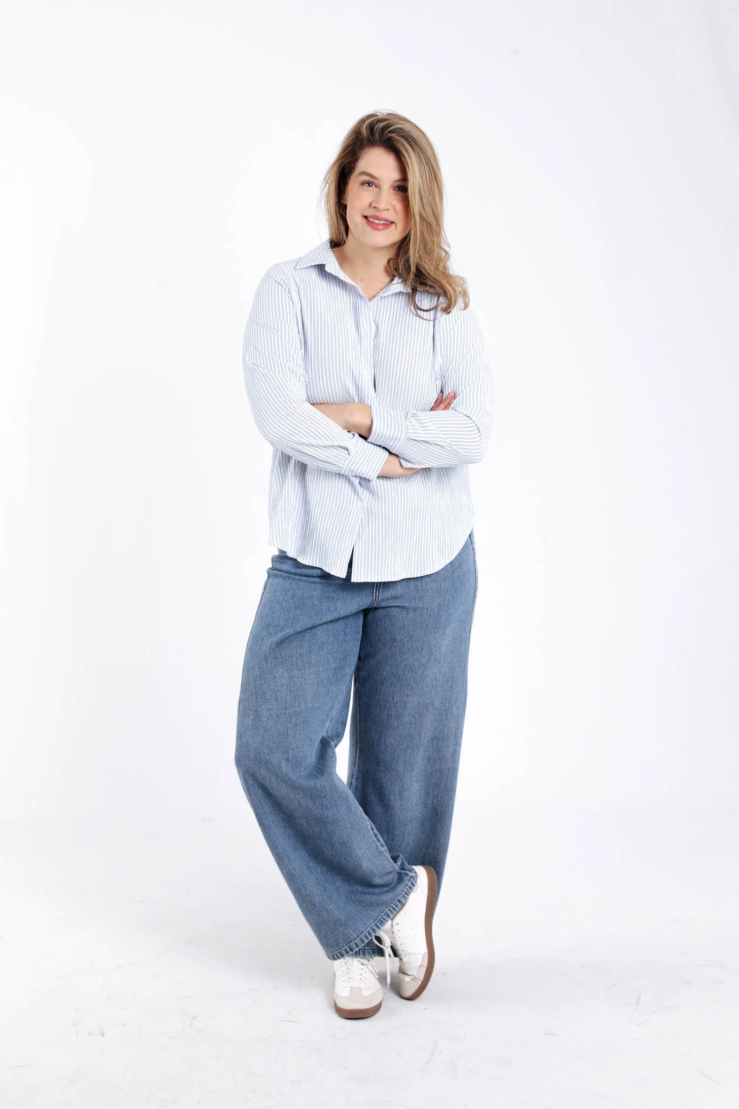 Gestreepte blouse - Image 8