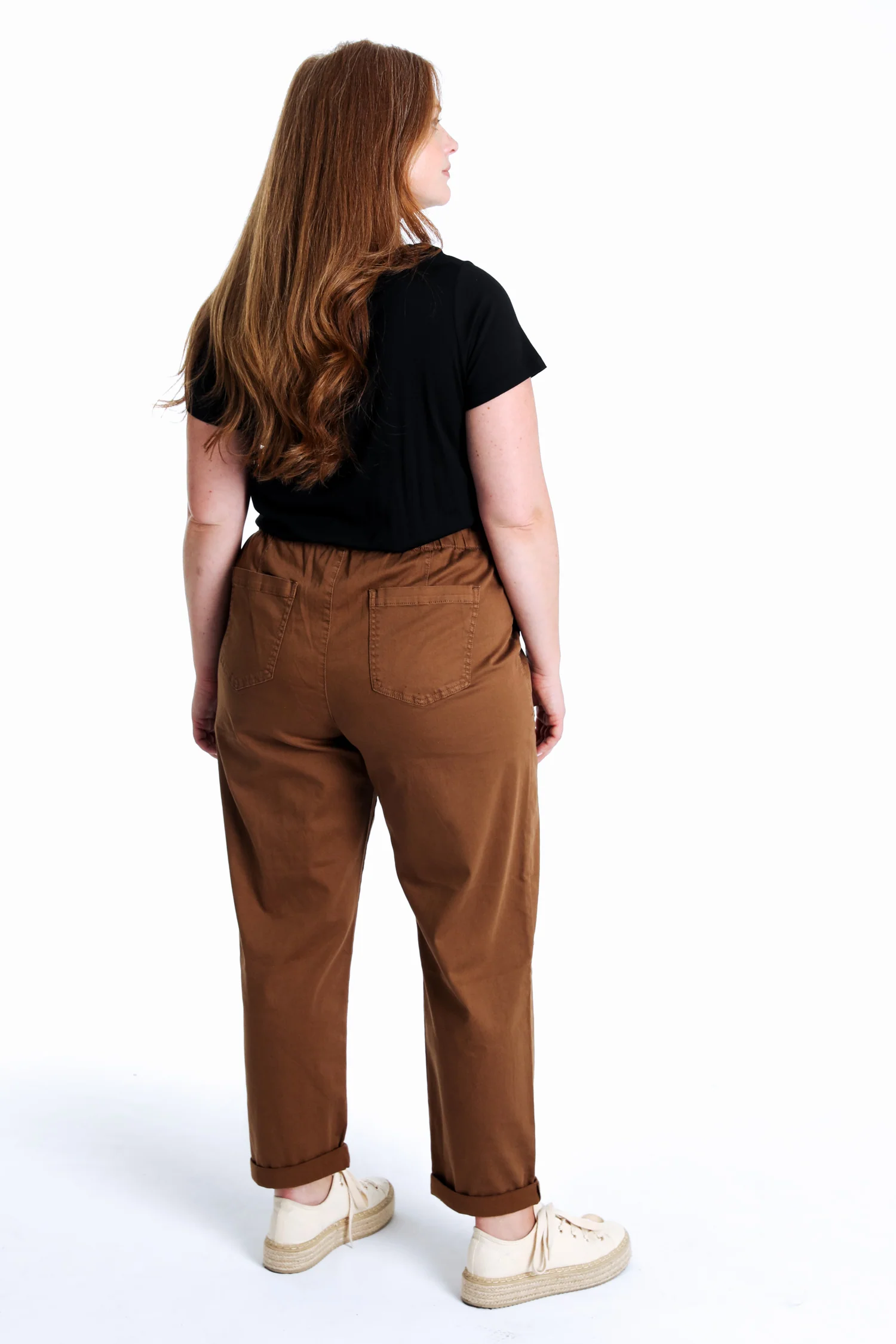 Effen katoenen chino - Image 13