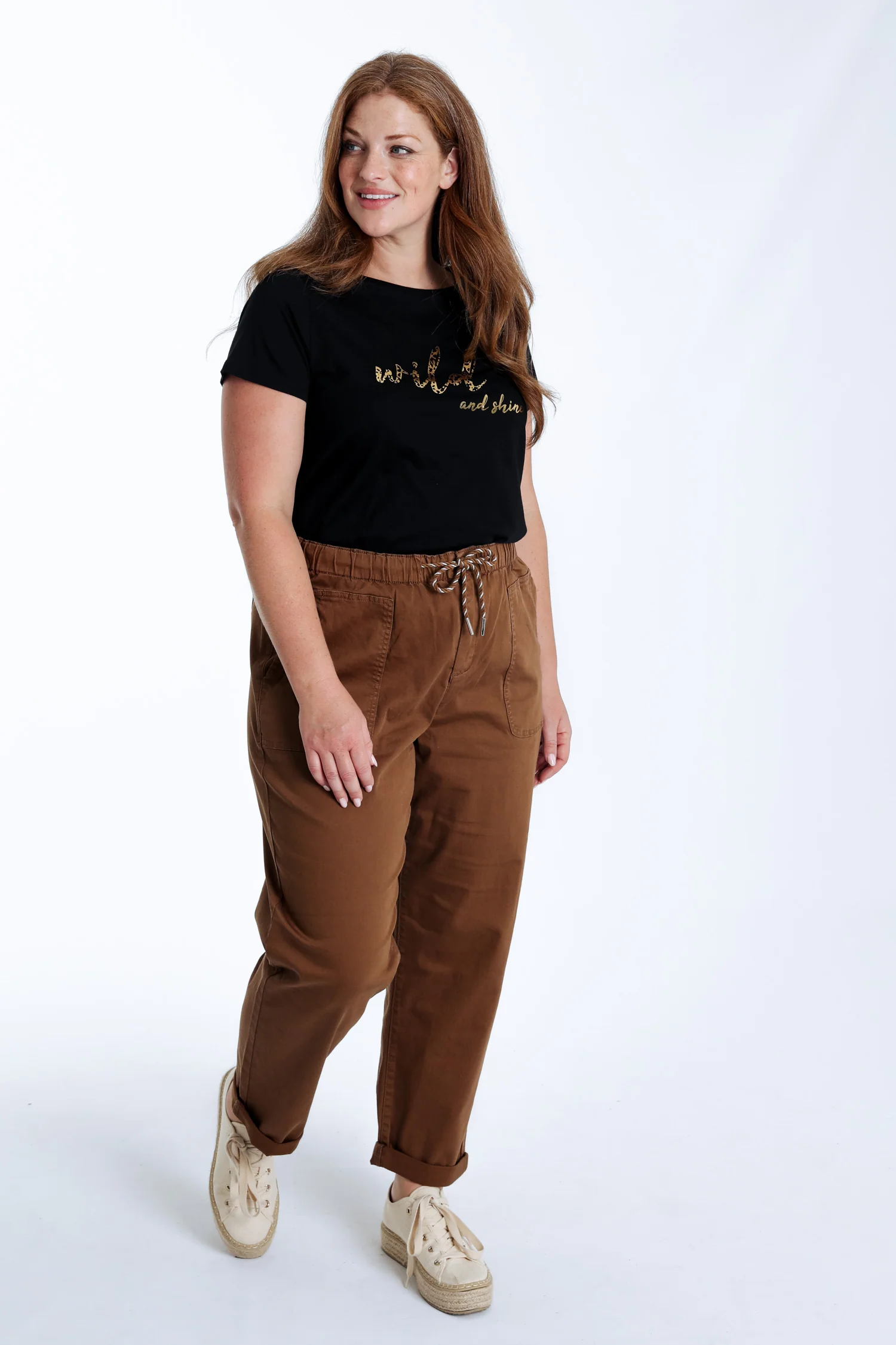 Effen katoenen chino - Image 19