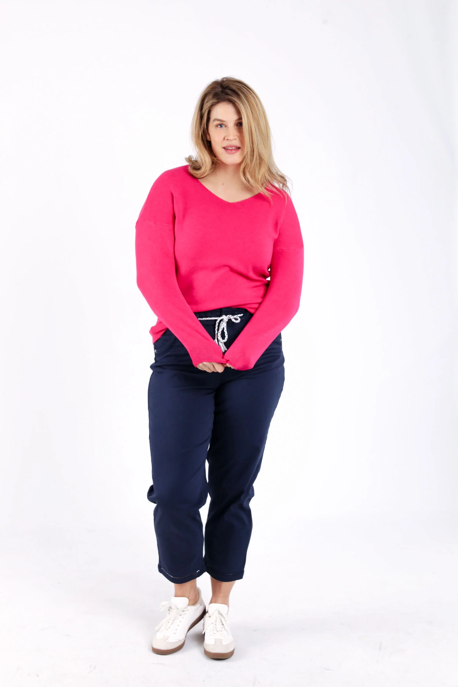 Effen katoenen chino - Image 8