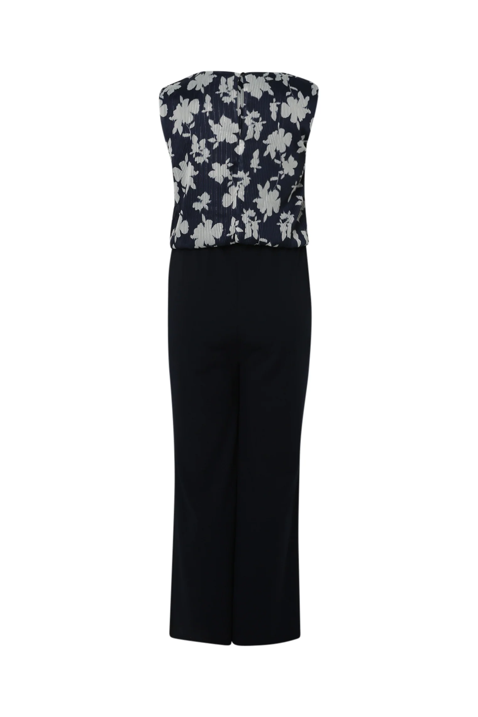 Tweedelige jumpsuit met bloemenprint en lurex - Image 11