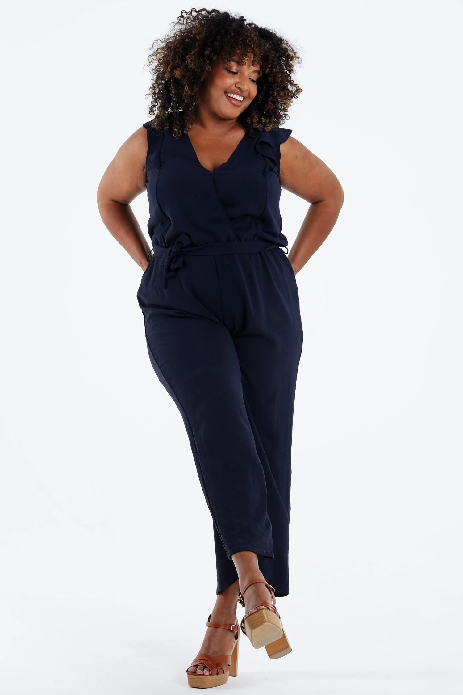 Effen wikkeloverall - Image 7