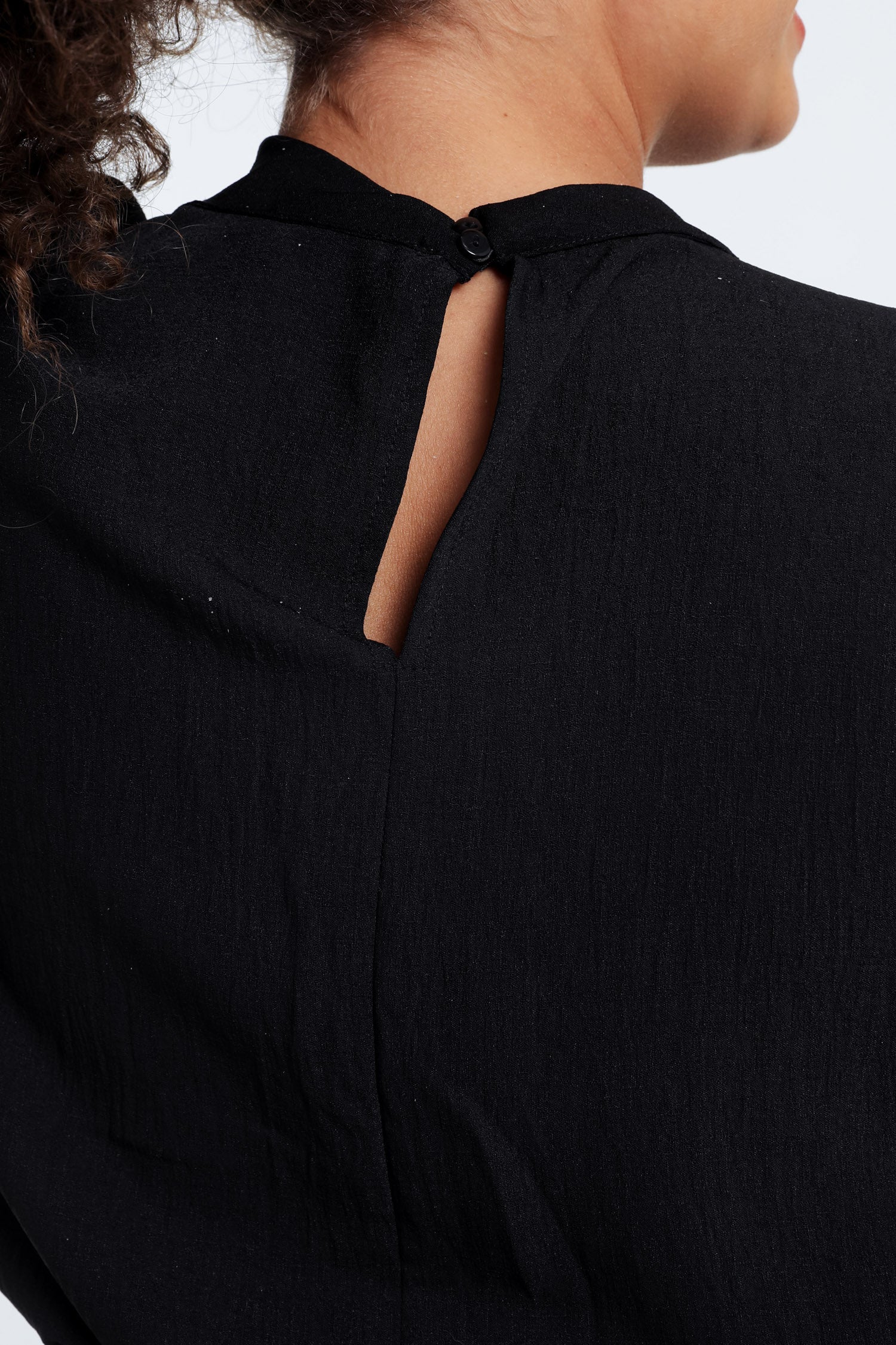 Eénkleurige jumpsuit met riem - Image 17