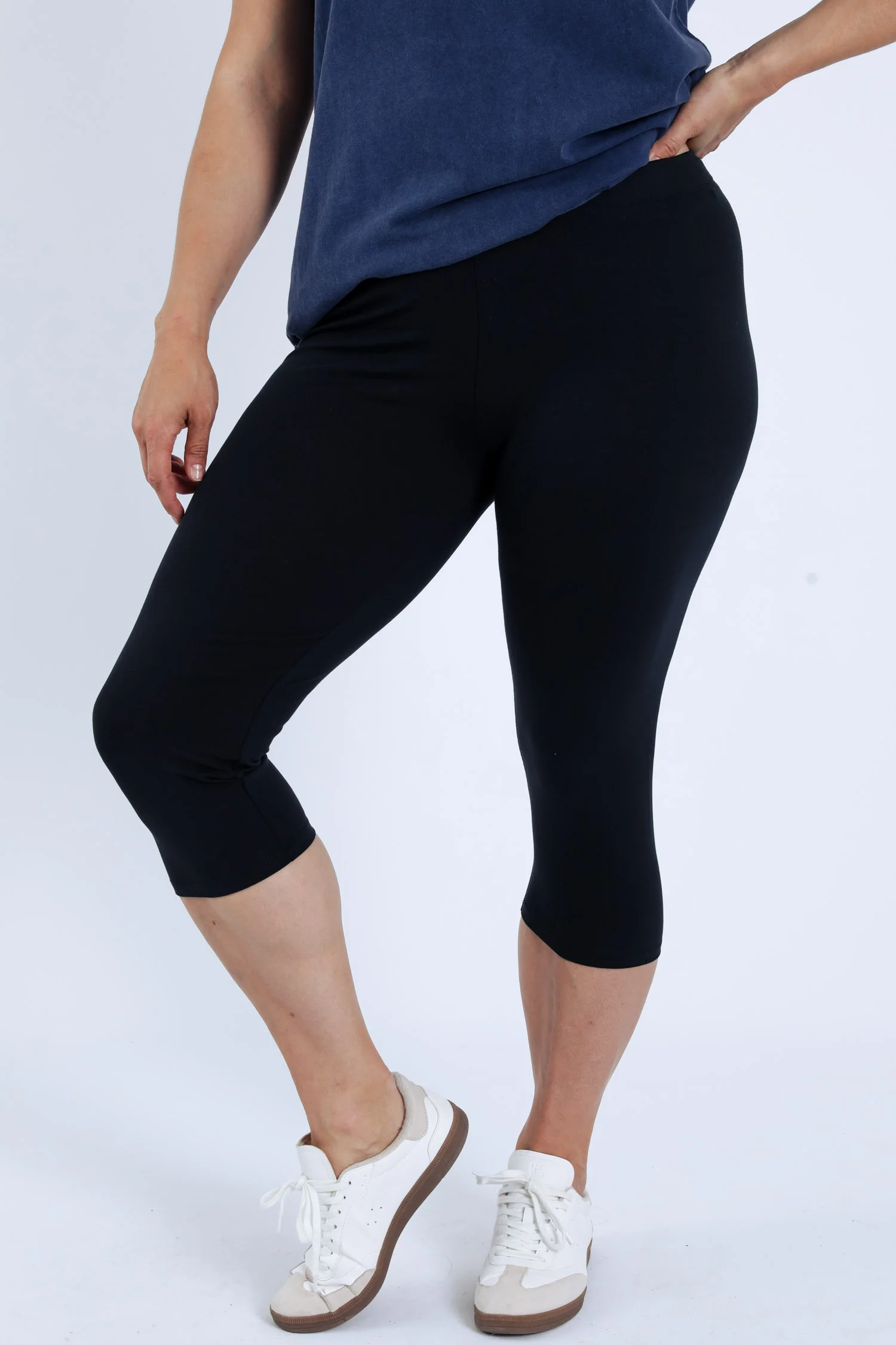 Katoenen unicolour legging - Image 12