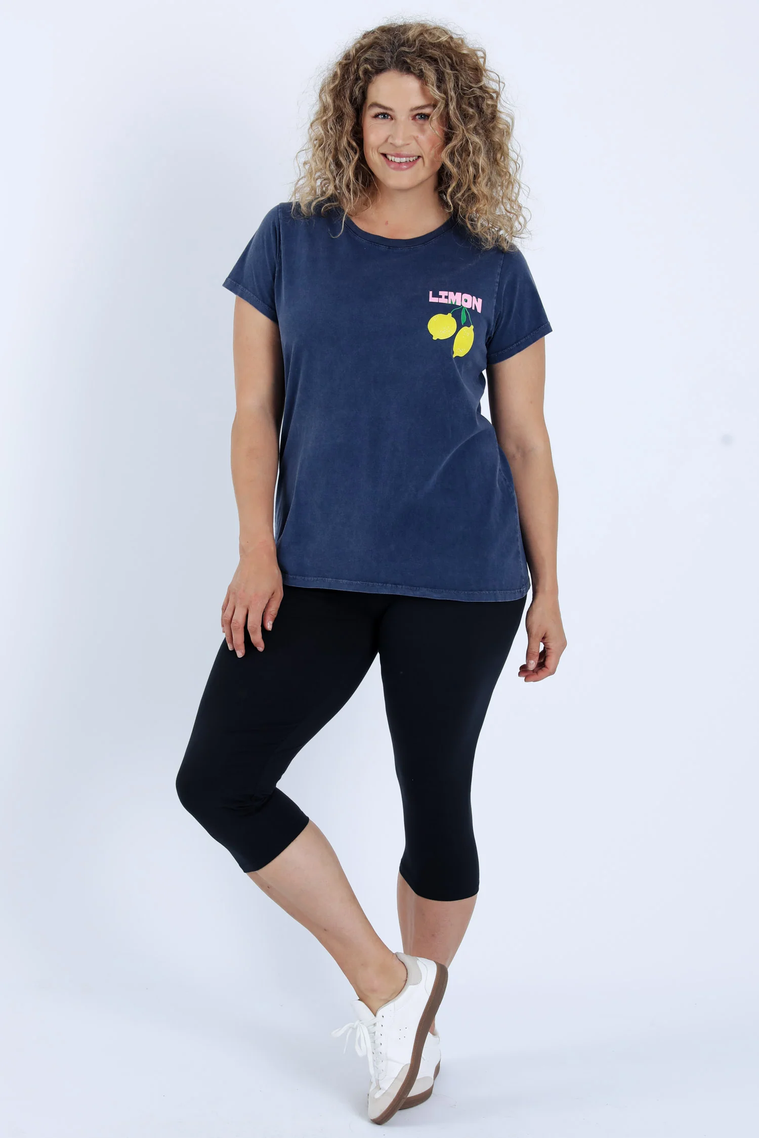 Katoenen unicolour legging - Image 18