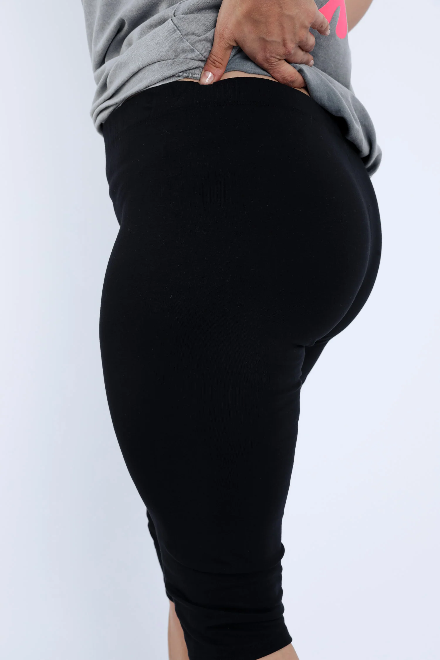 Katoenen unicolour legging - Image 26