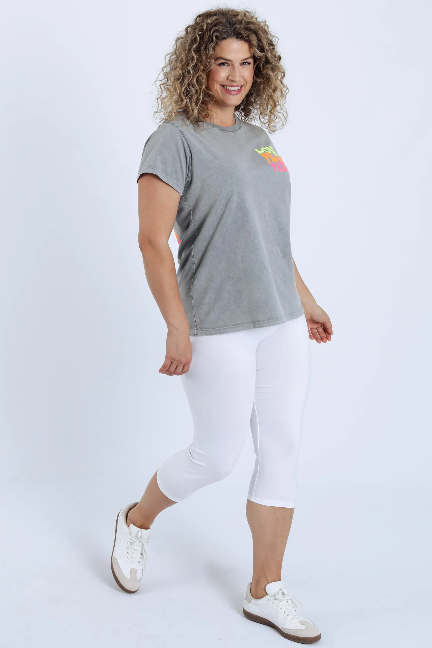 Katoenen unicolour legging - Image 8