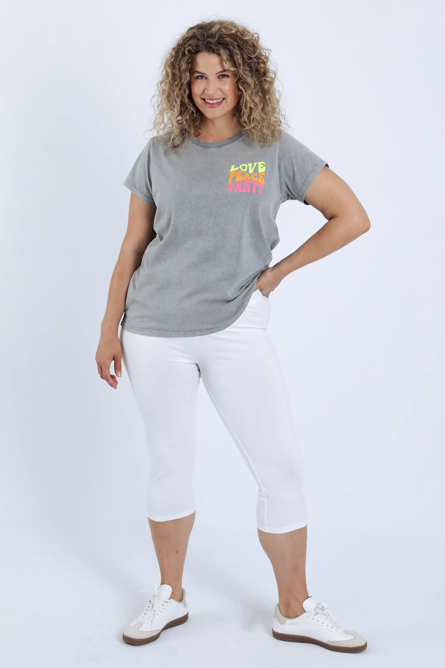 Katoenen unicolour legging - Image 9