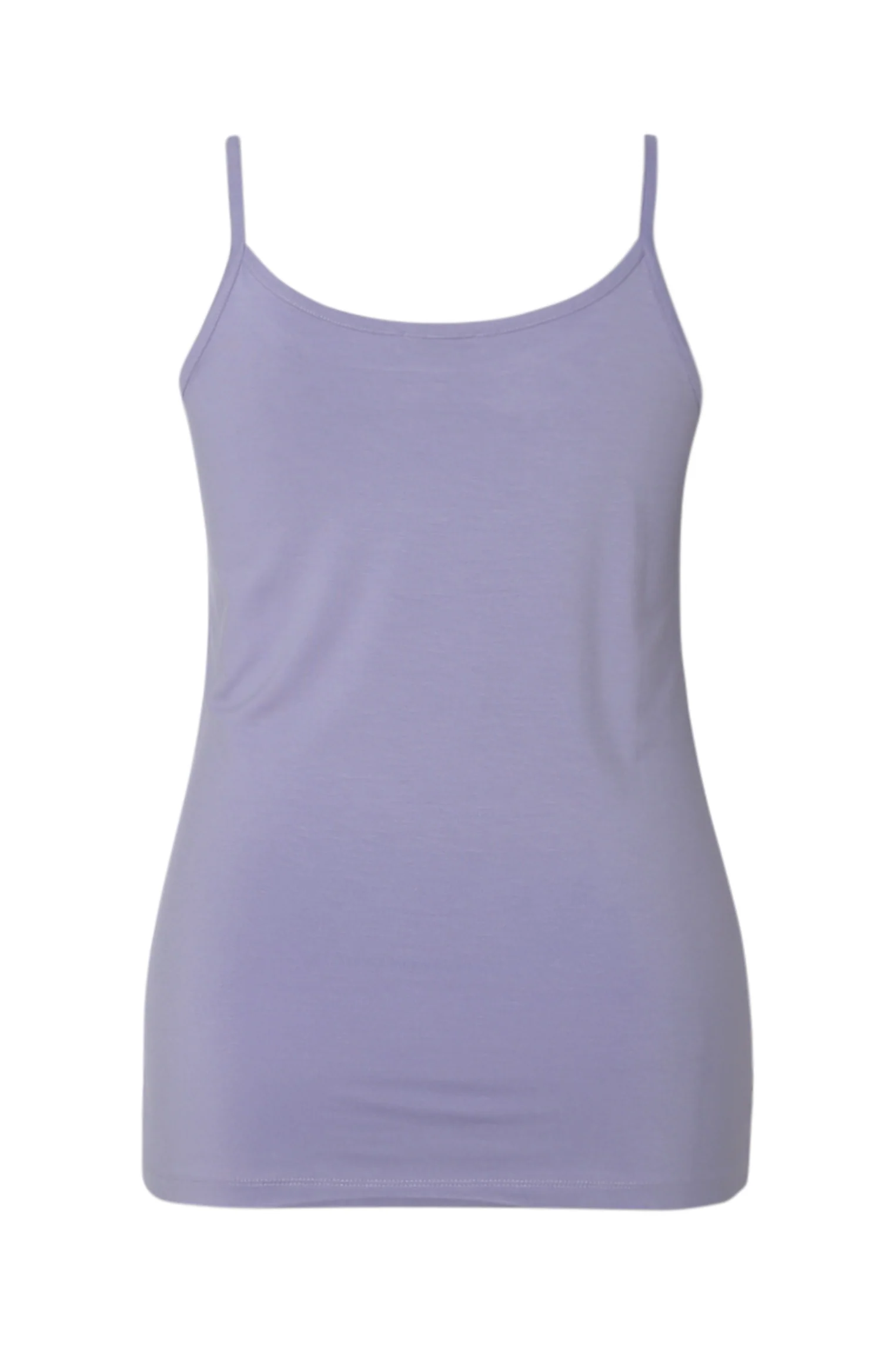 Top met fijne bandjes van uni viscose - Image 21