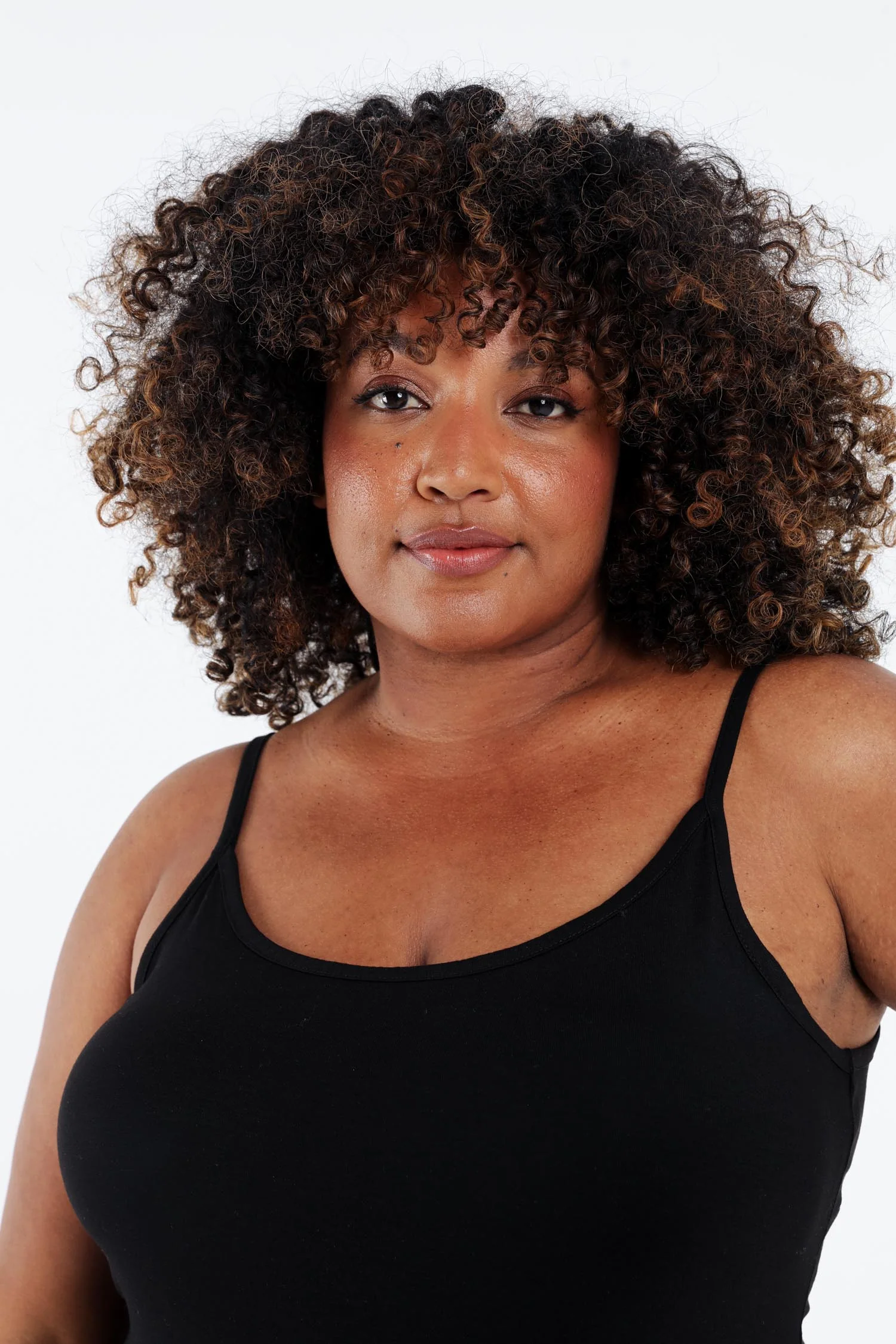 Top met fijne bandjes van uni viscose - Image 35