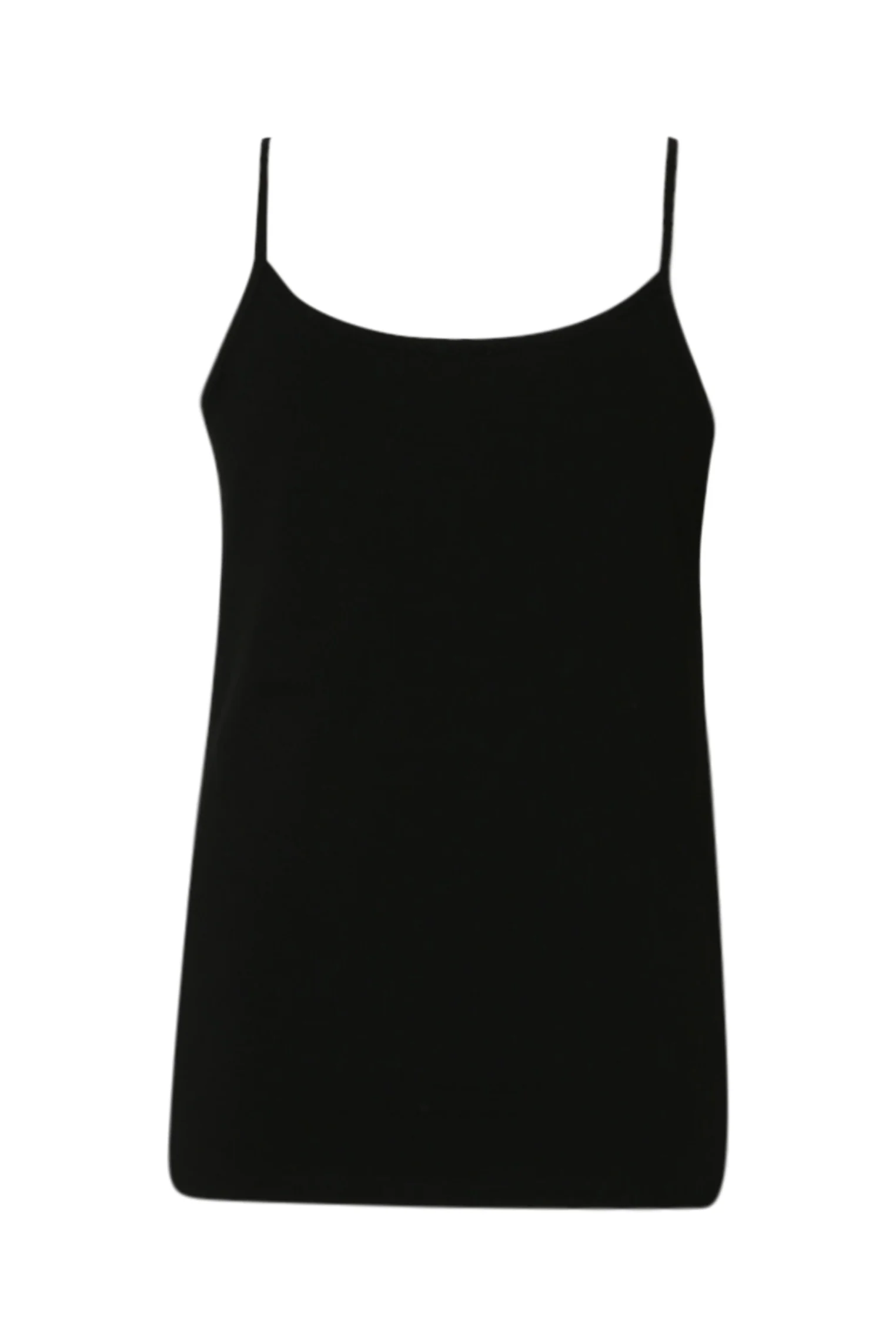 Top met fijne bandjes van uni viscose - Image 43