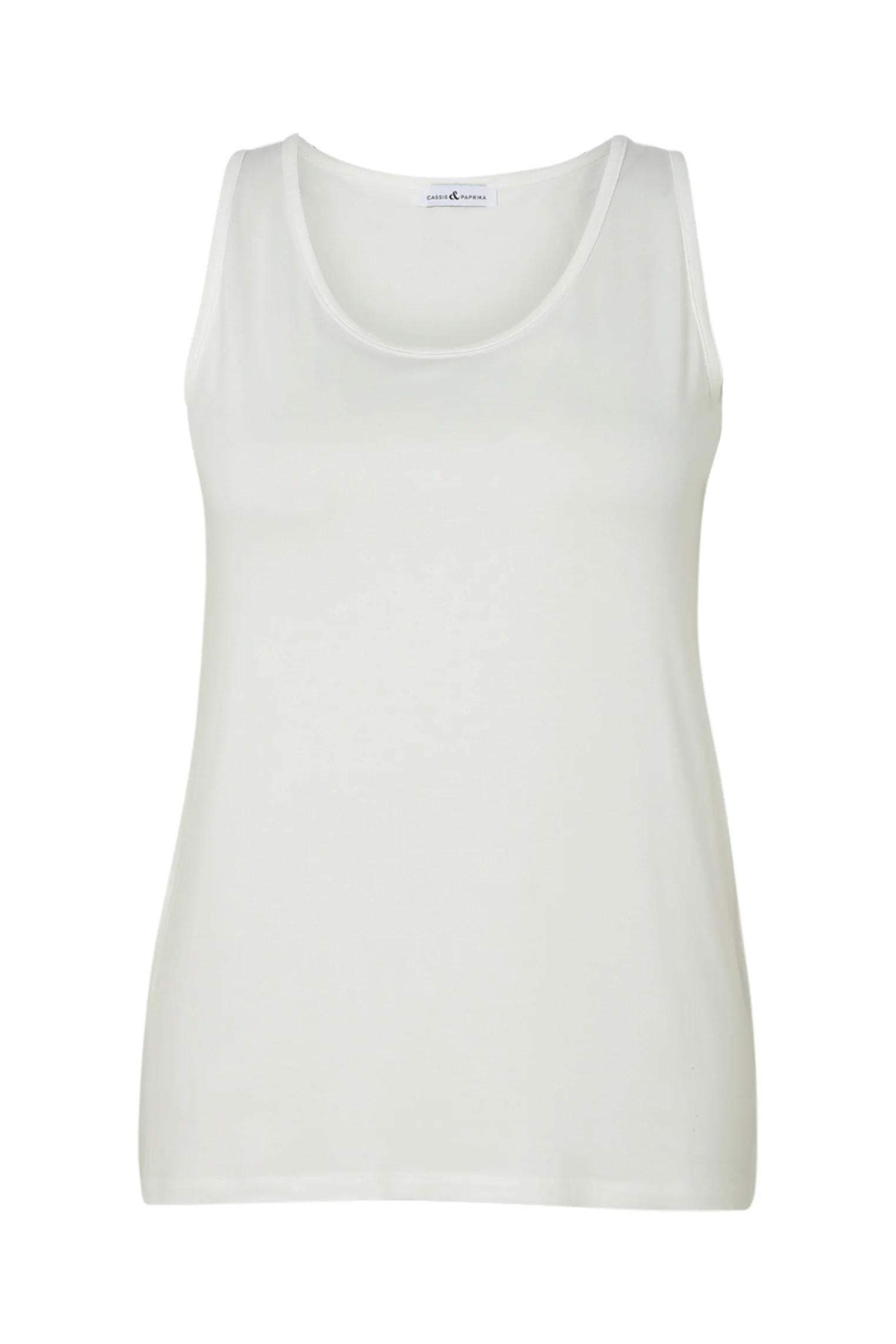 Mouwloos topje van effen viscose - Image 10
