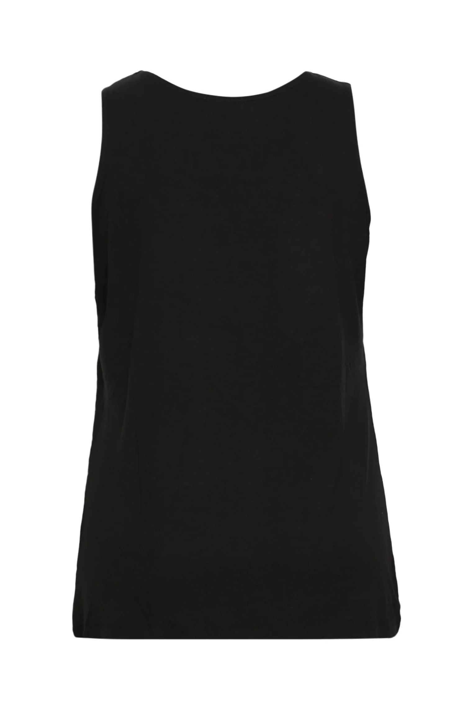 Effen tanktop van viscose - Image 6