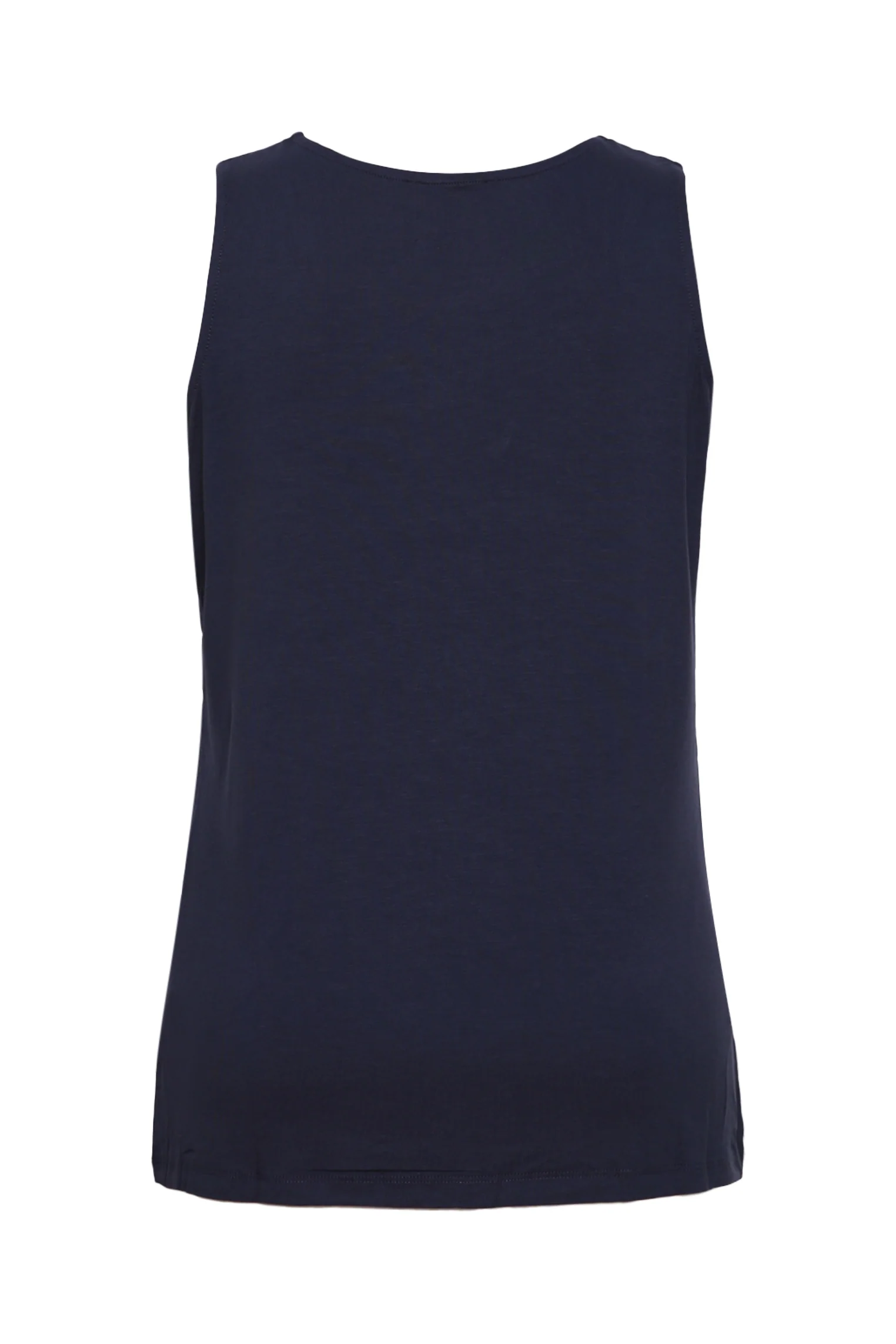 Effen tanktop van viscose - Image 8