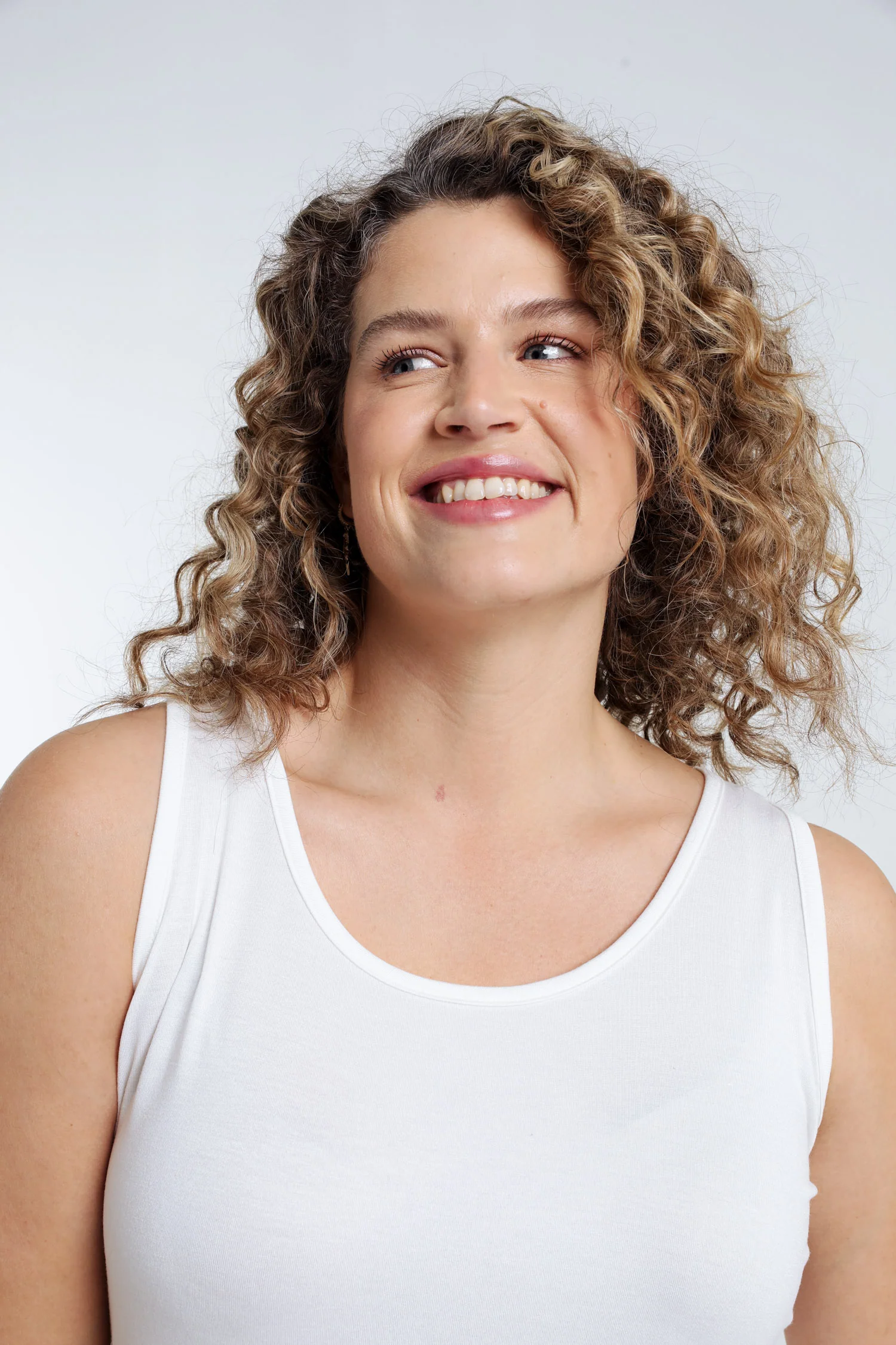 Mouwloos topje van effen viscose - Image 3