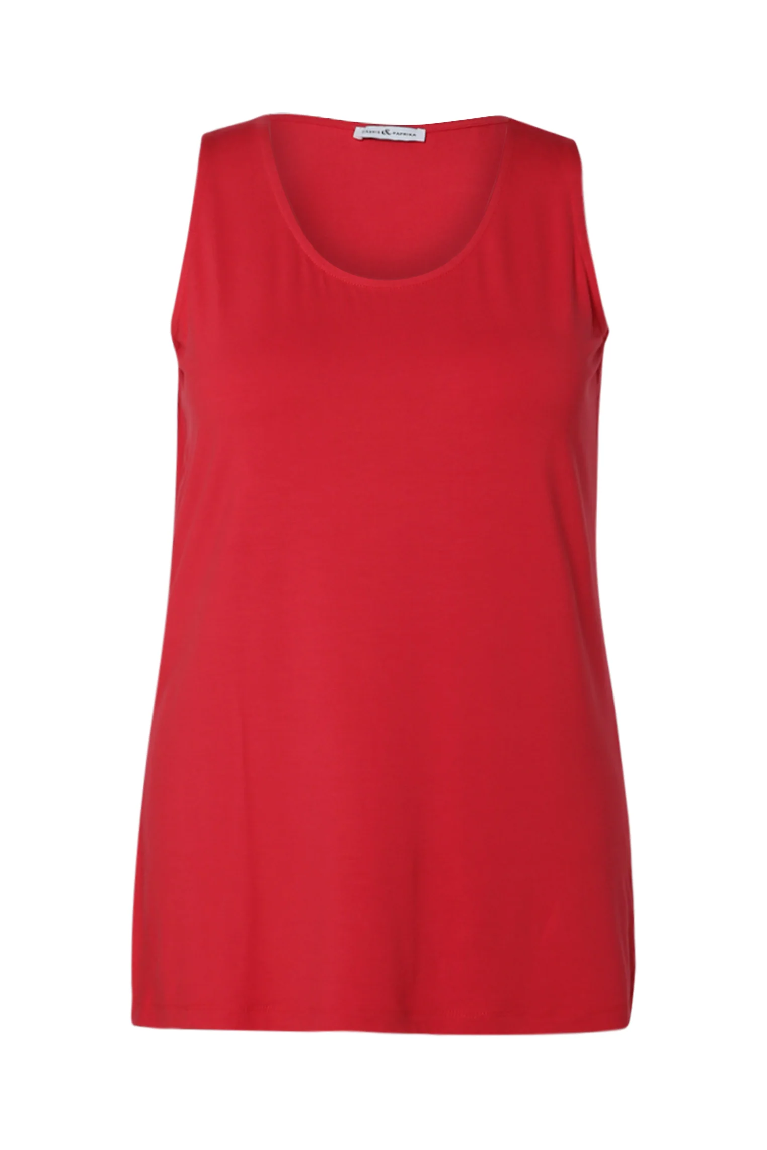 Mouwloos topje van effen viscose - Image 32