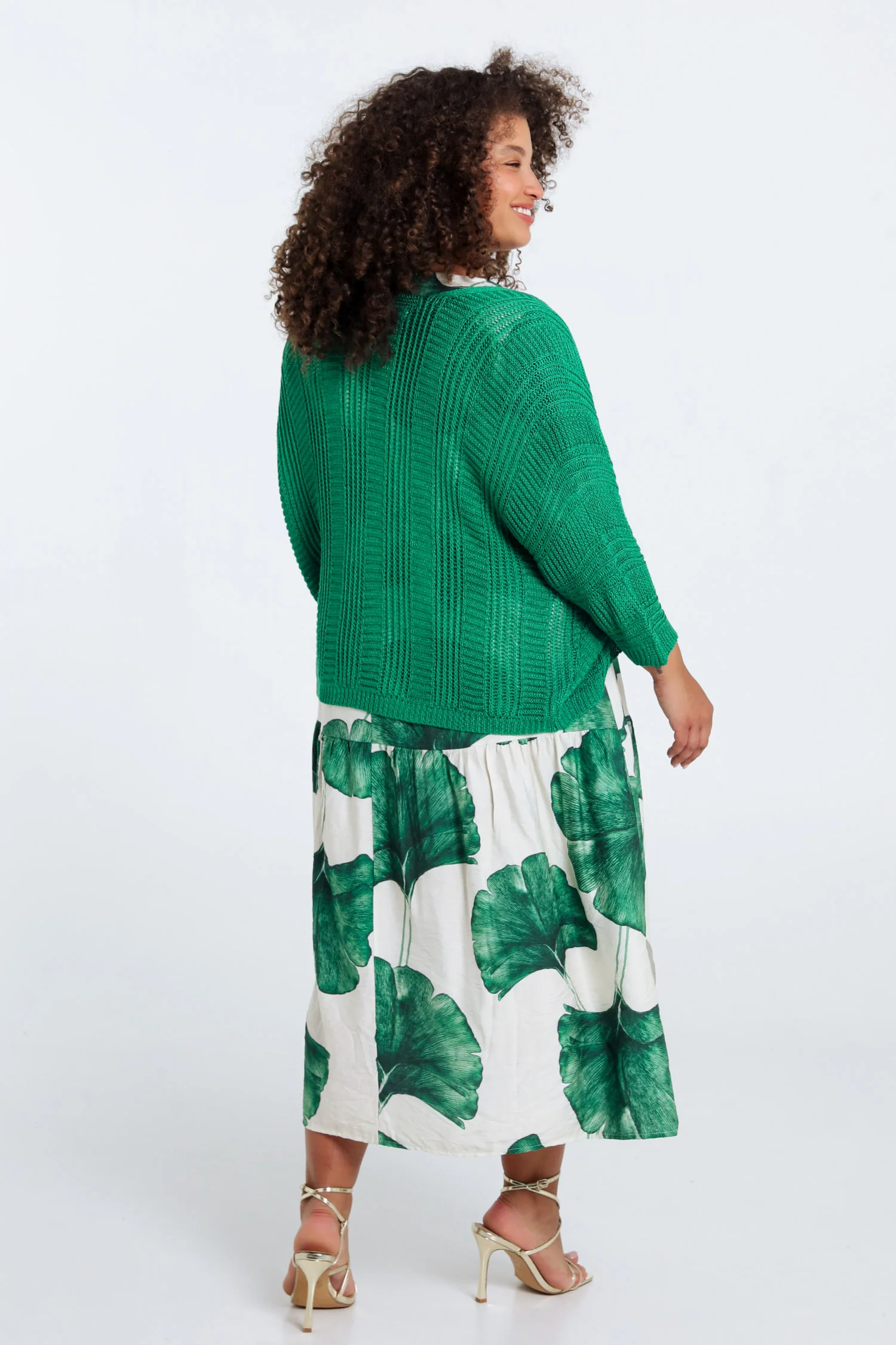 Effen opengewerkt vest - Image 24