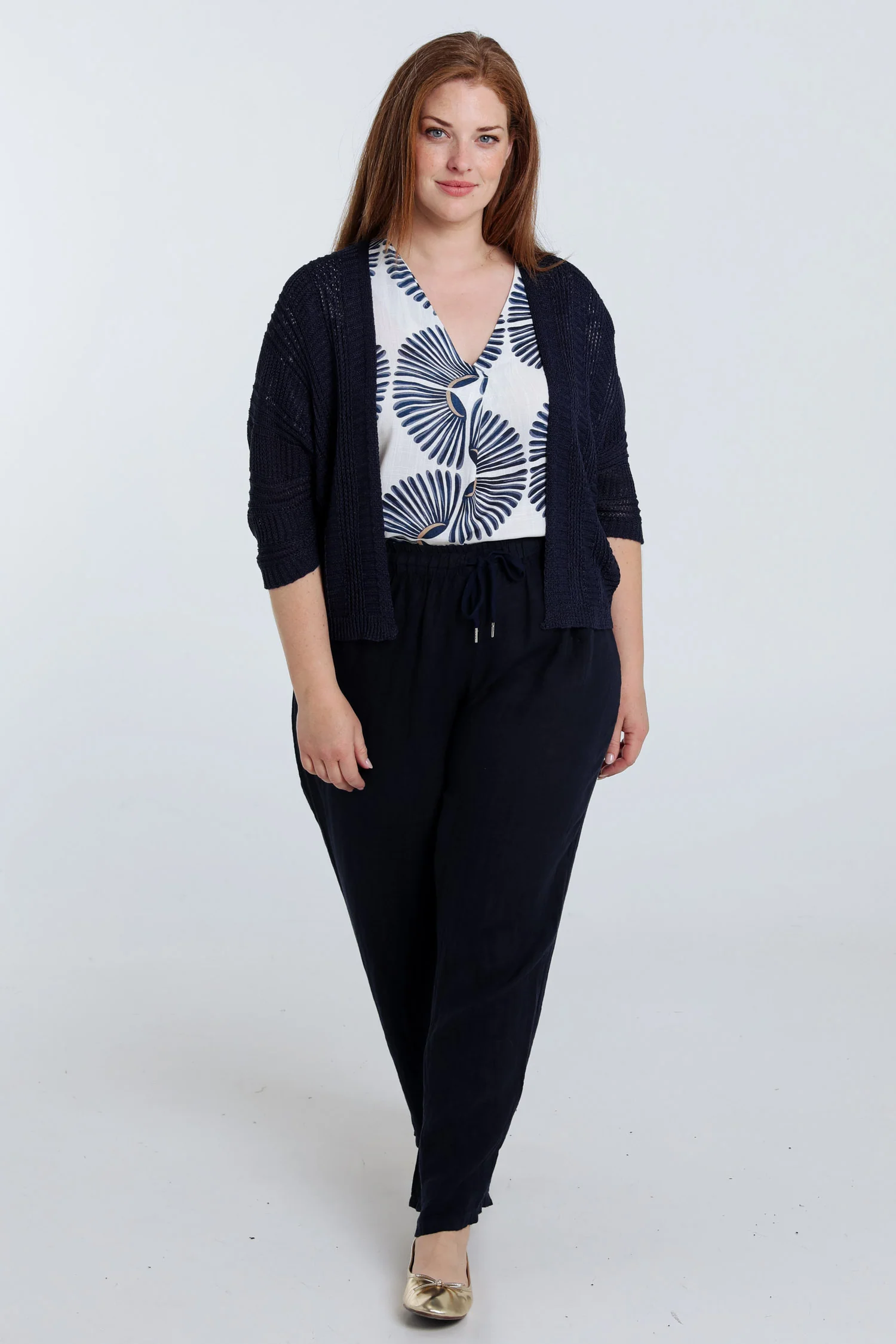 Effen opengewerkt vest - Image 7