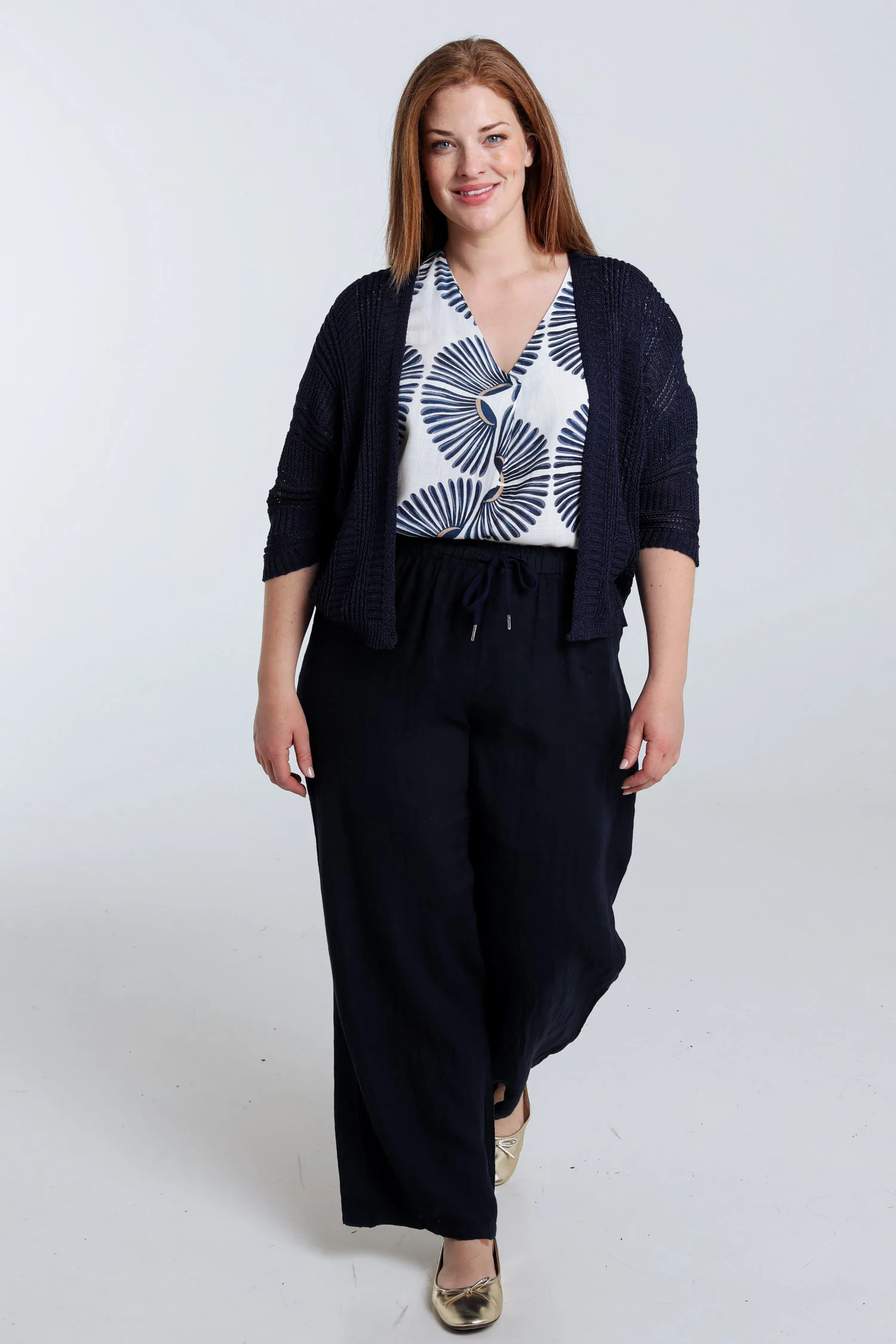Effen opengewerkt vest - Image 9