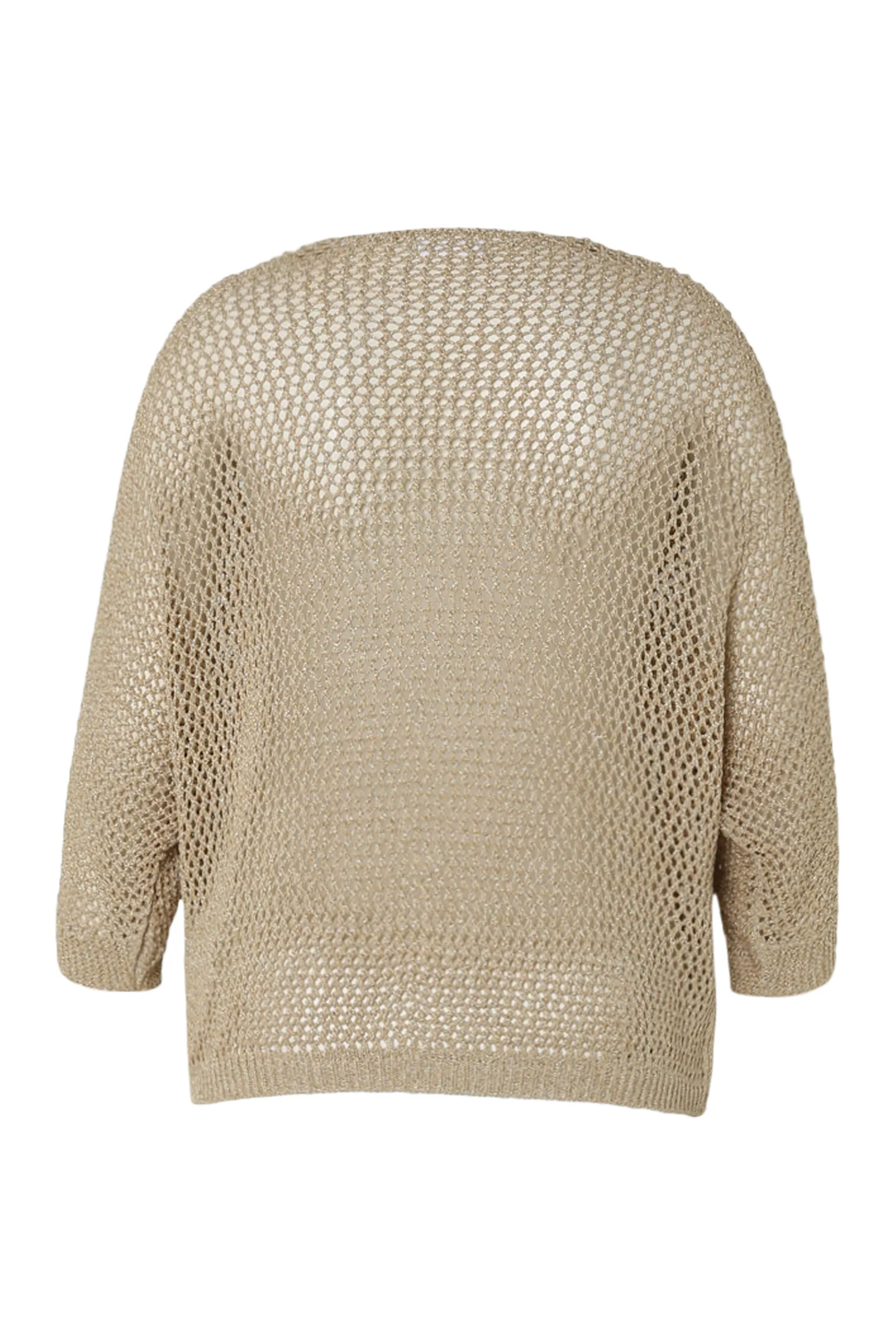 Effen opengewerkt vest van viscose - Image 11