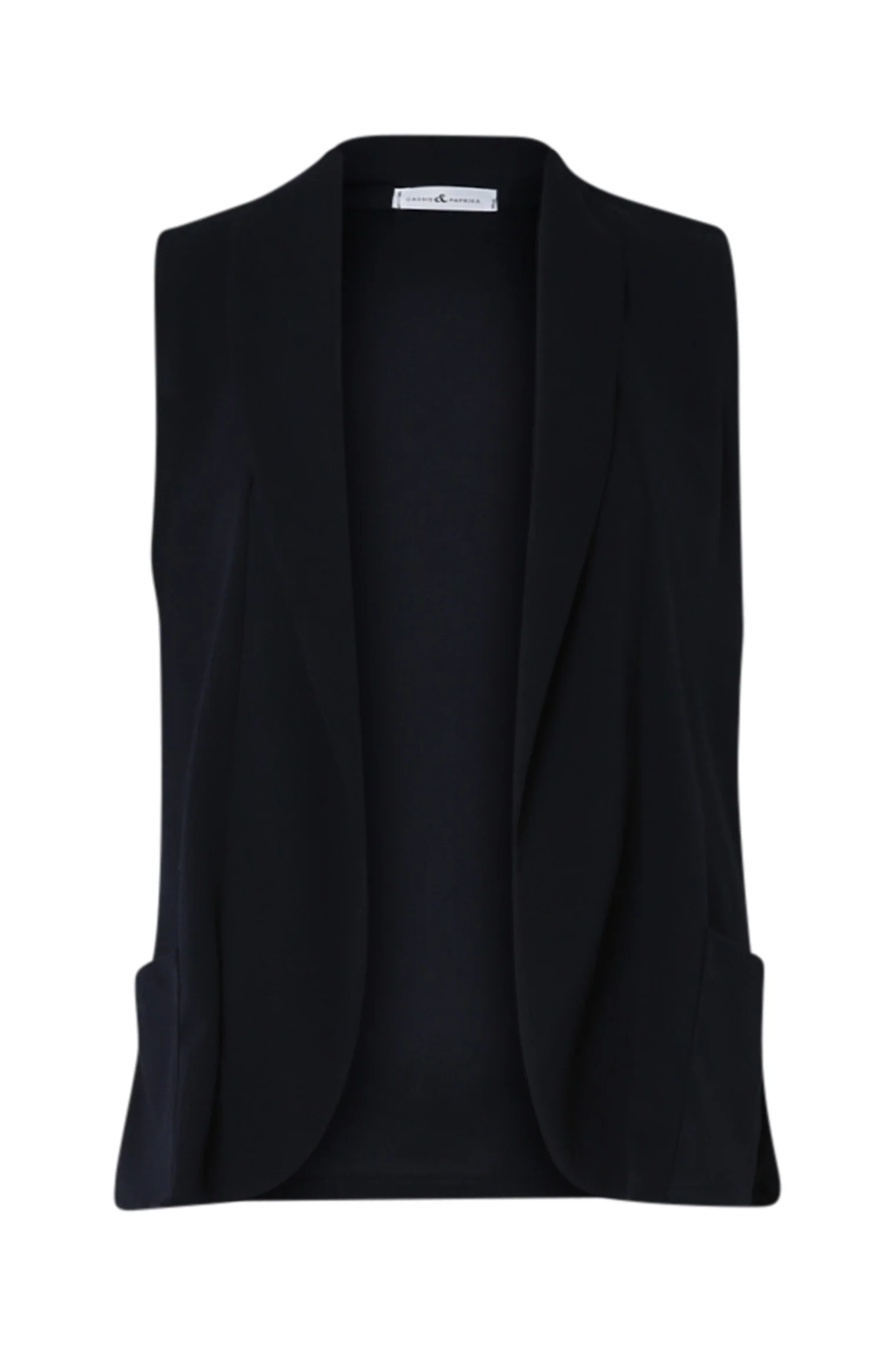 Effen blazer gilet - Image 10