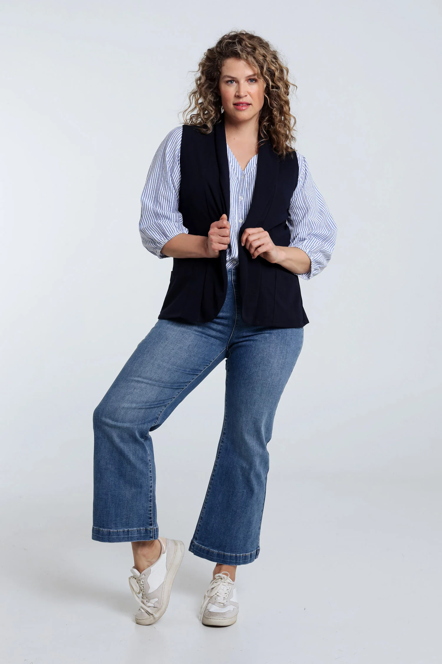 Effen blazer gilet - Image 7