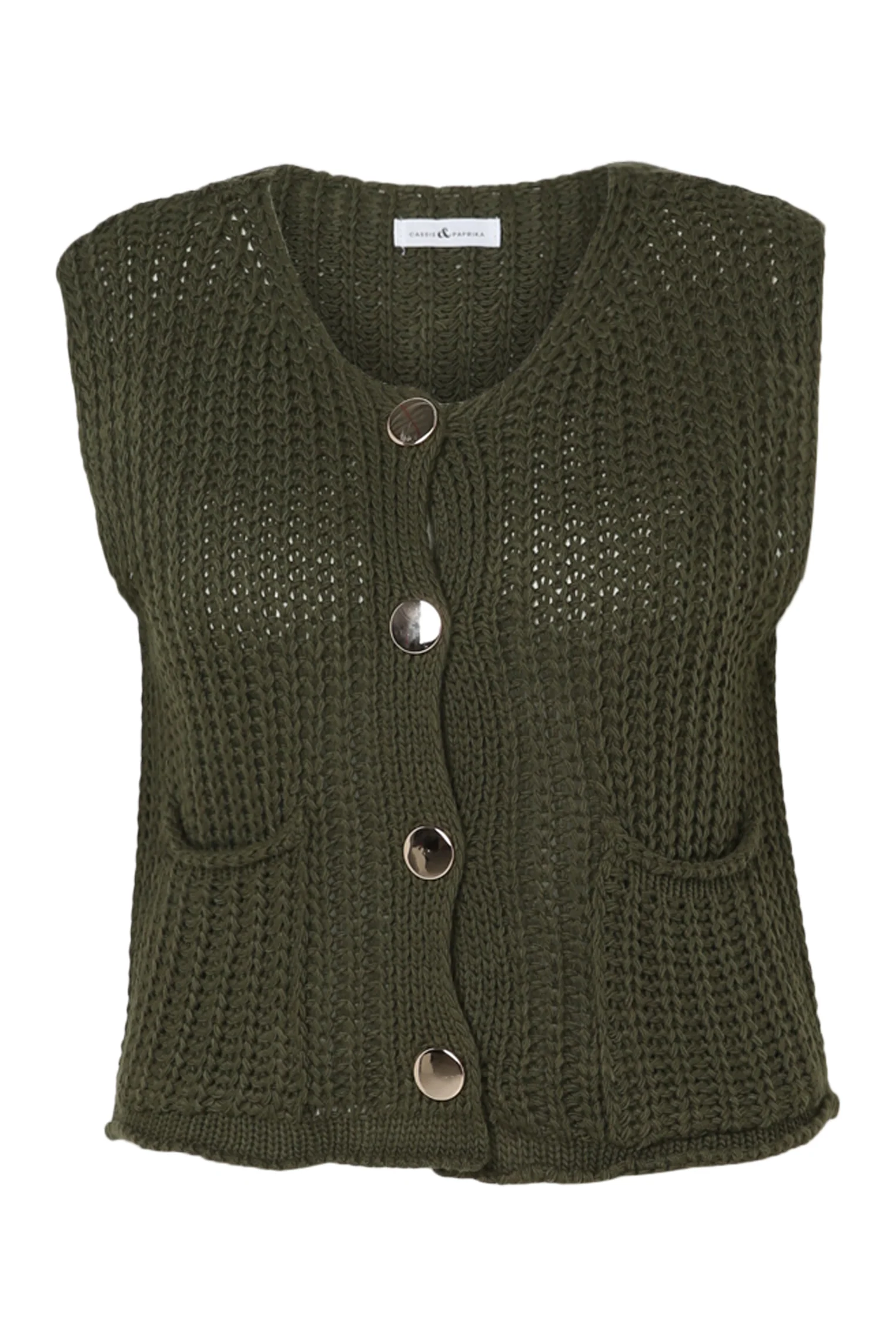 Kort effen vest - Image 10